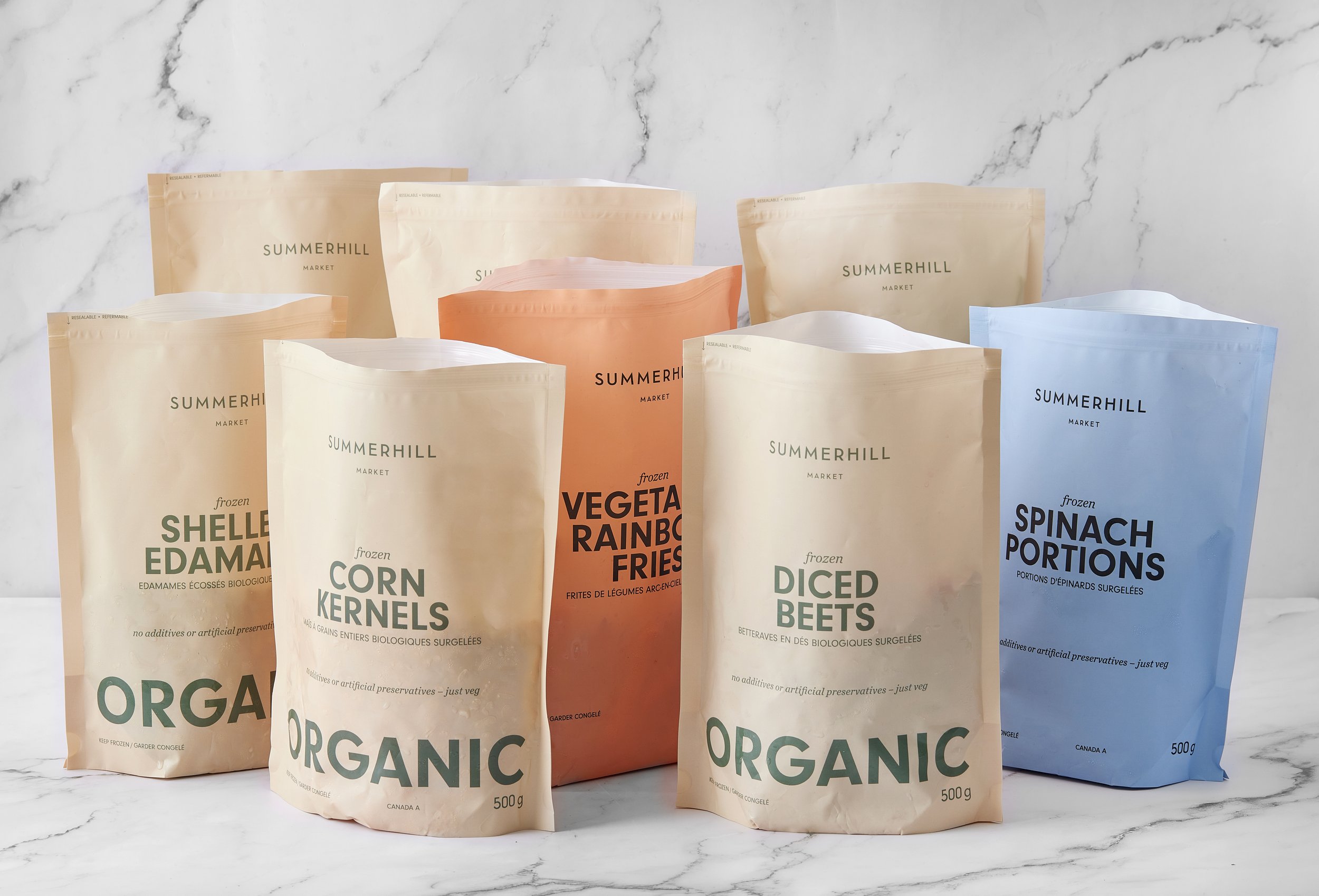 Private Label: Organic Frozen Vegetables