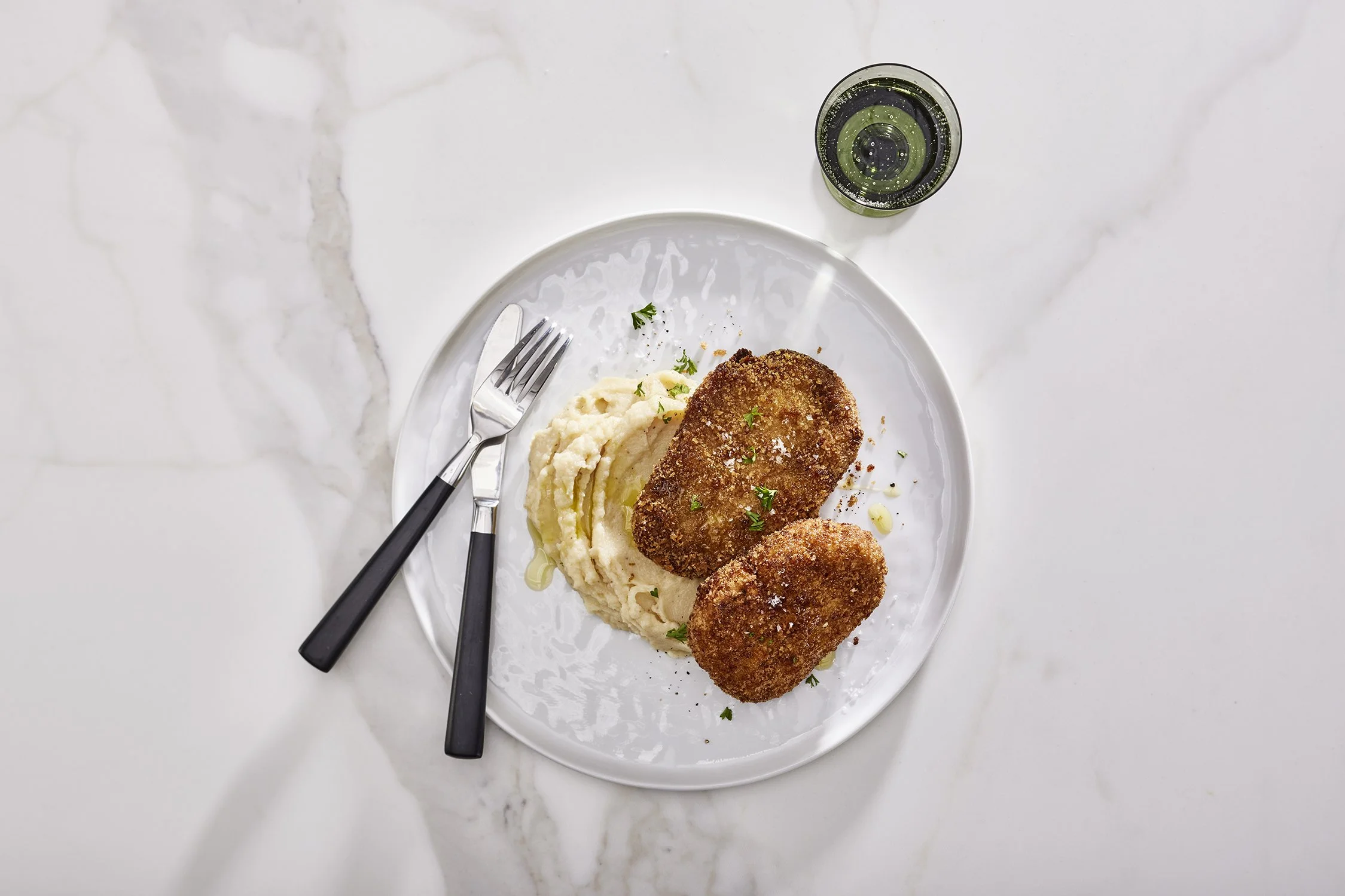 Lions Mane Schnitzel