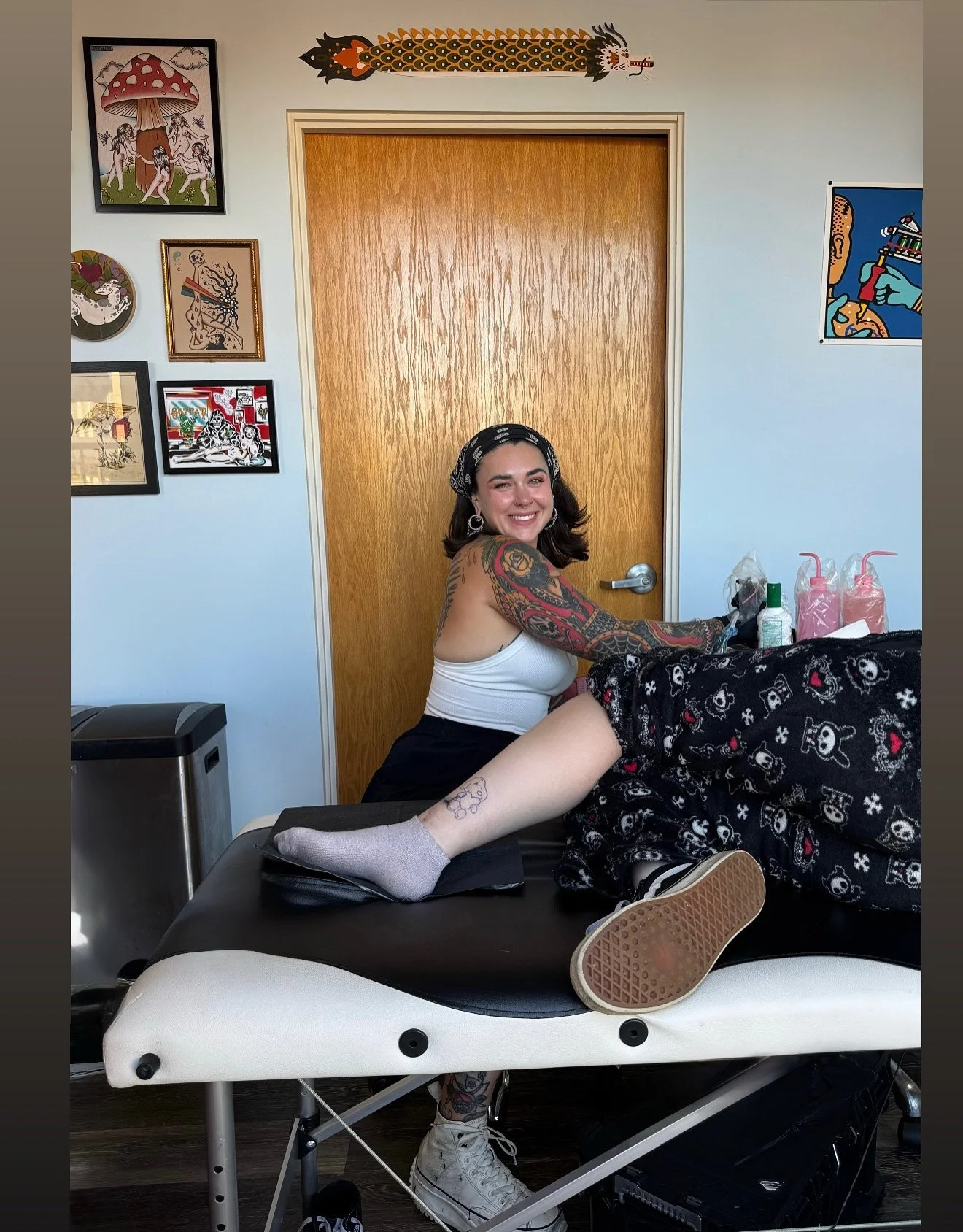 To celebrate the peanuts 75th anniversary, Erica and I hosted a snoopy flash day at her spot, Tiger Tail Tattoo, and I had such a wonderful time! swipe to see all the snoopies I got to do! Thank you Erica for having me, it&rsquo;s always such a dream