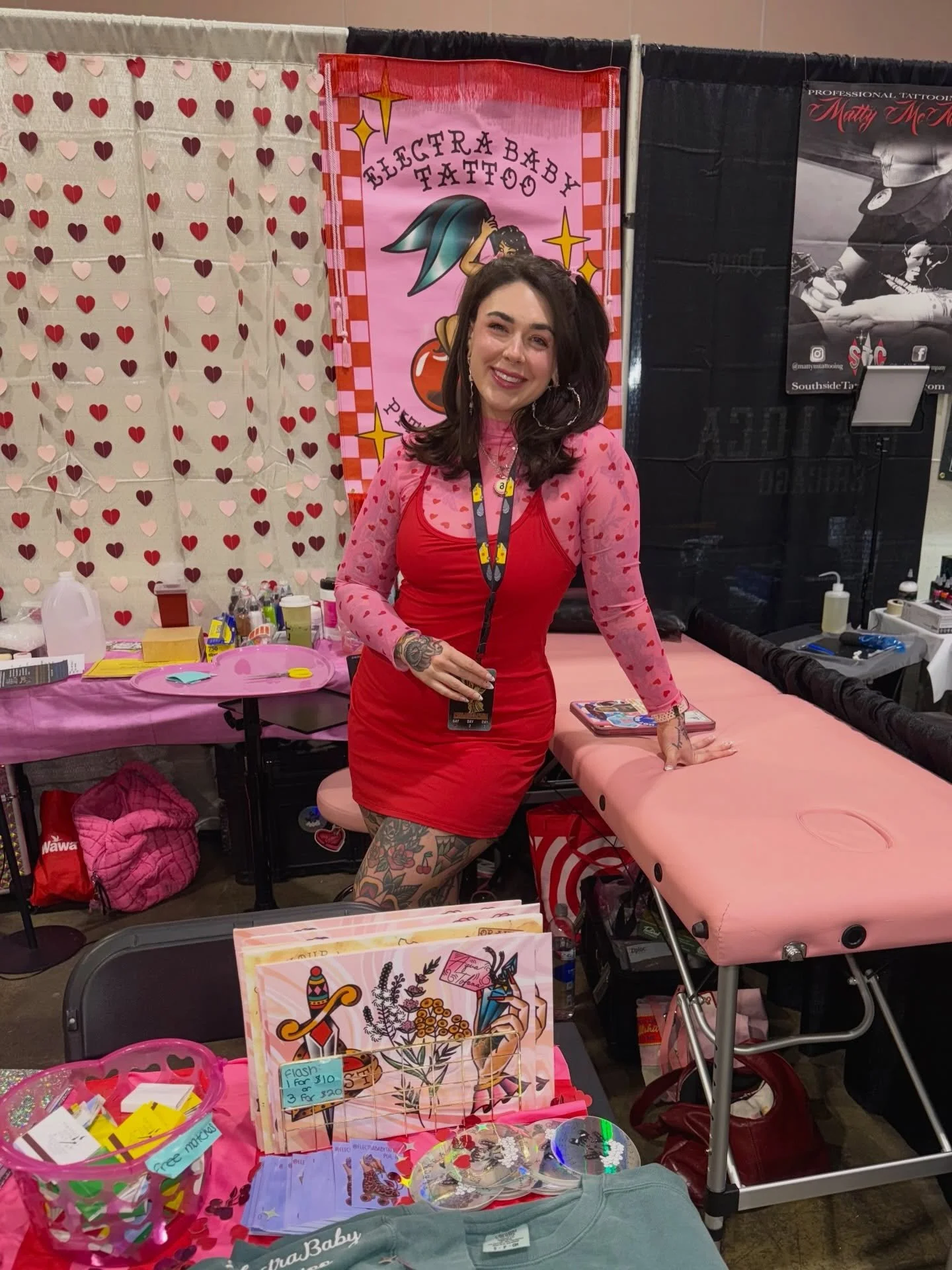 philly I love you and all of your chaotic energy ✨ thank you for having me and making me feel so special and loved 🥳 tattooing is a dream I hope I never wake up from, thank you for trusting me to tattoo you &mdash; it means more than I could ever ex