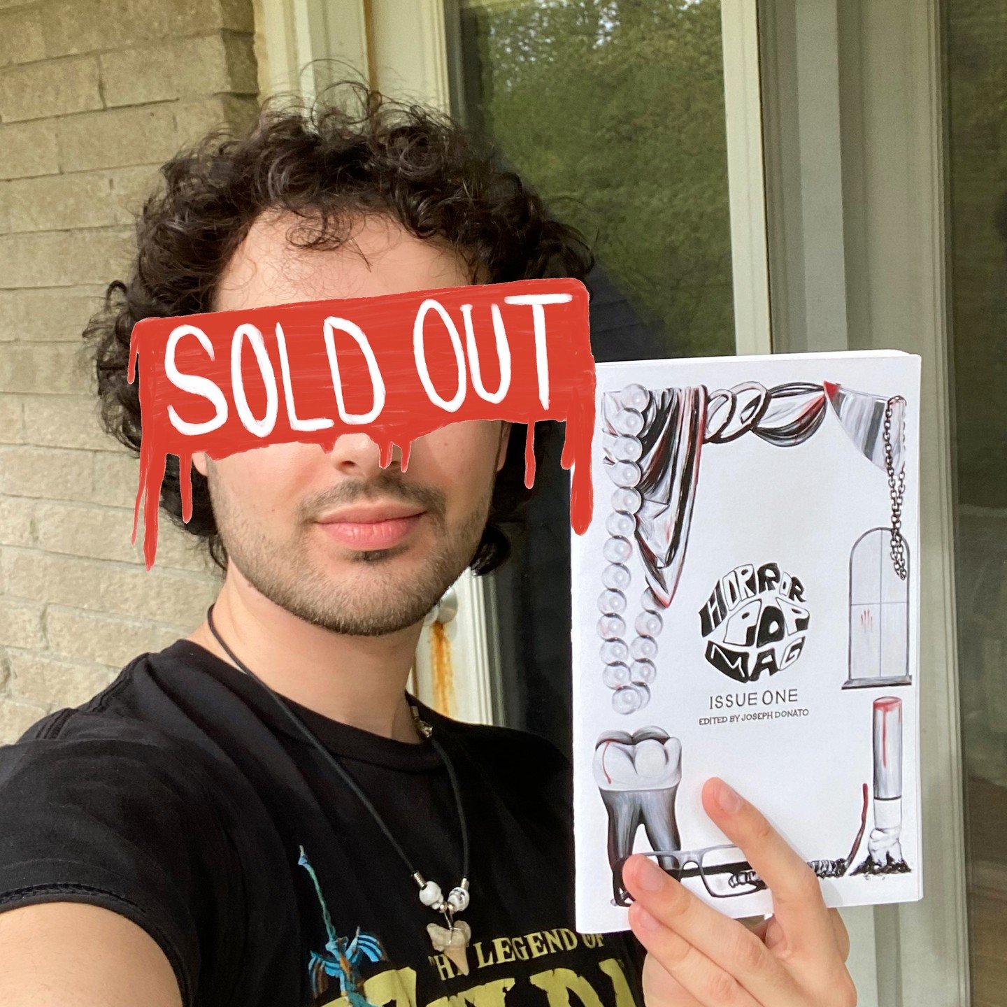 Okay, chills. Every single copy of Horror Pop Mag Issue One was sold. 

To everyone who bought a copy, thank you for supporting the issue's contributors, horror, and me. I never imagined people would care about this project the way you do and I could