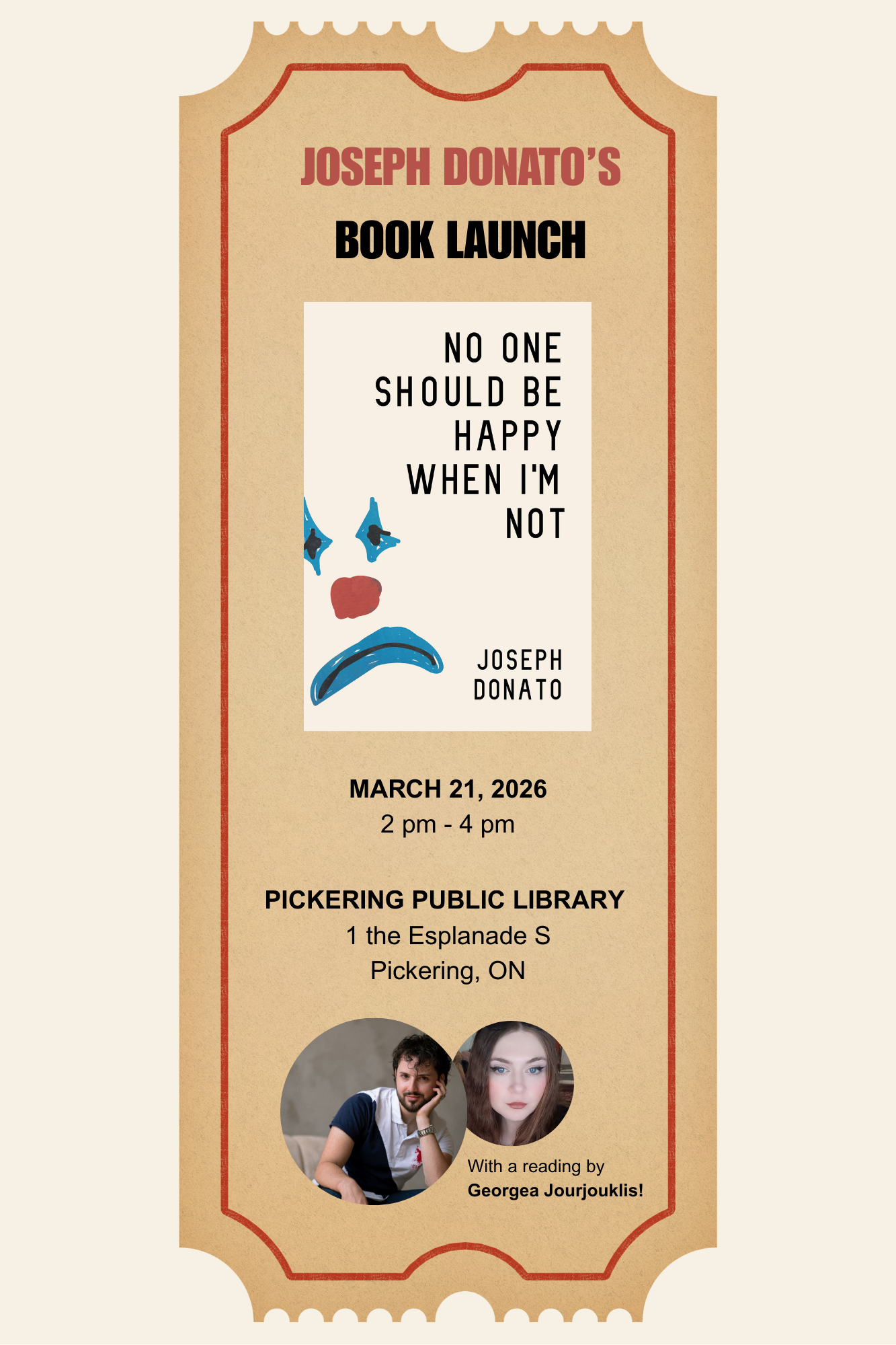 Book Launch Ticket (Free)