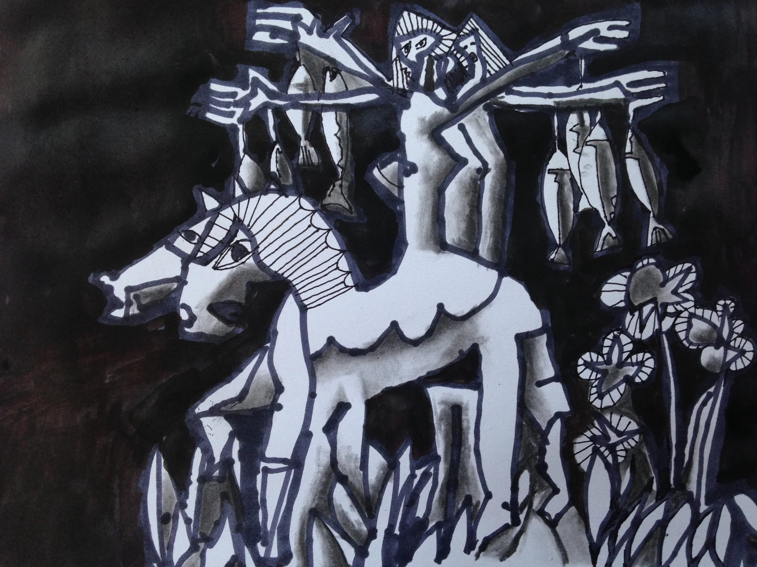 Catch Ink and Charcoal