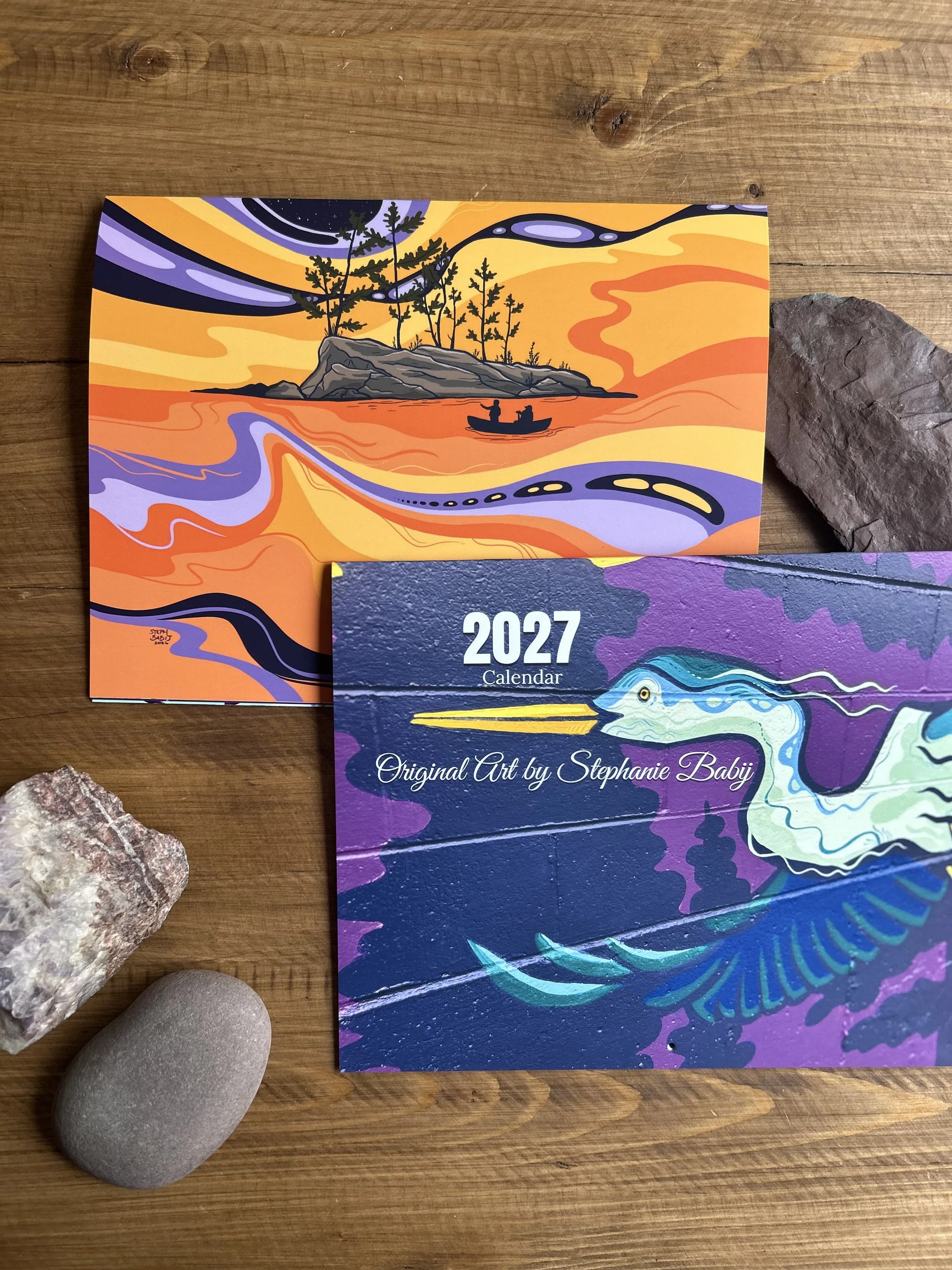 2027 Calendars - Original Artwork by Stephanie Babij