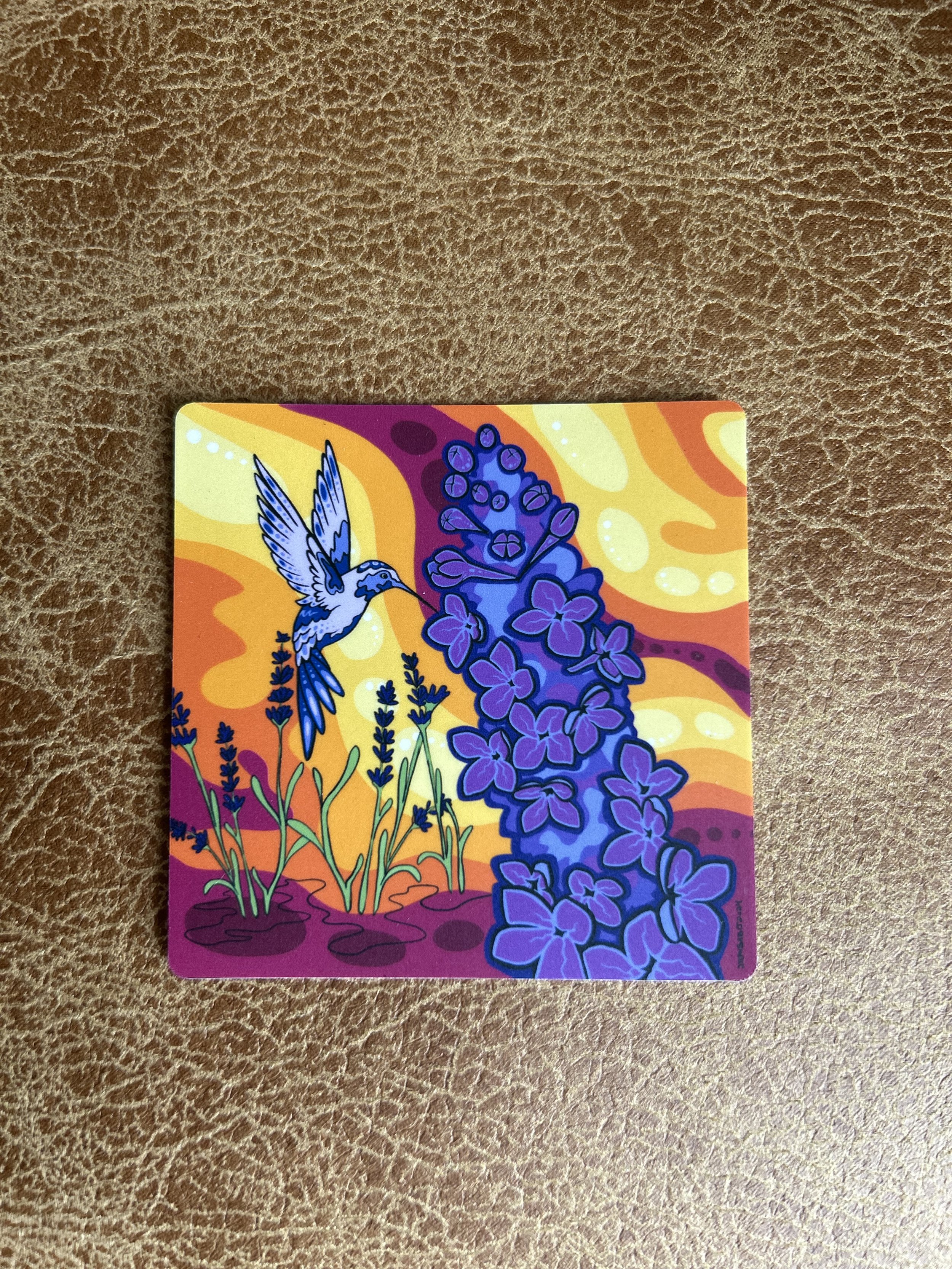 Hummingbird Harmony Sticker