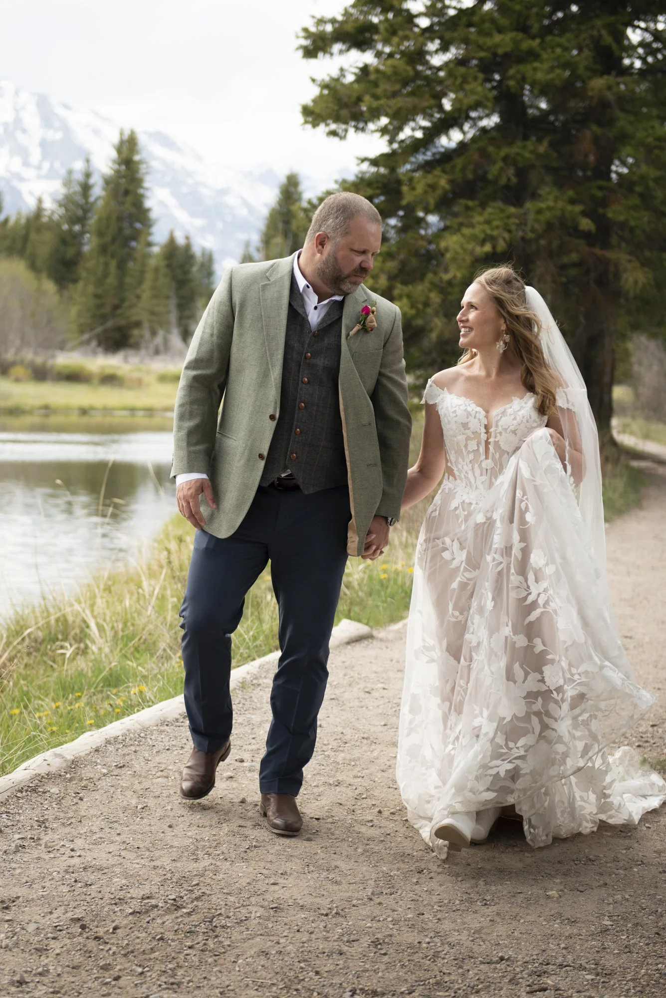 Grand Teton National Park Wedding Photographer Wedding Tree Photos