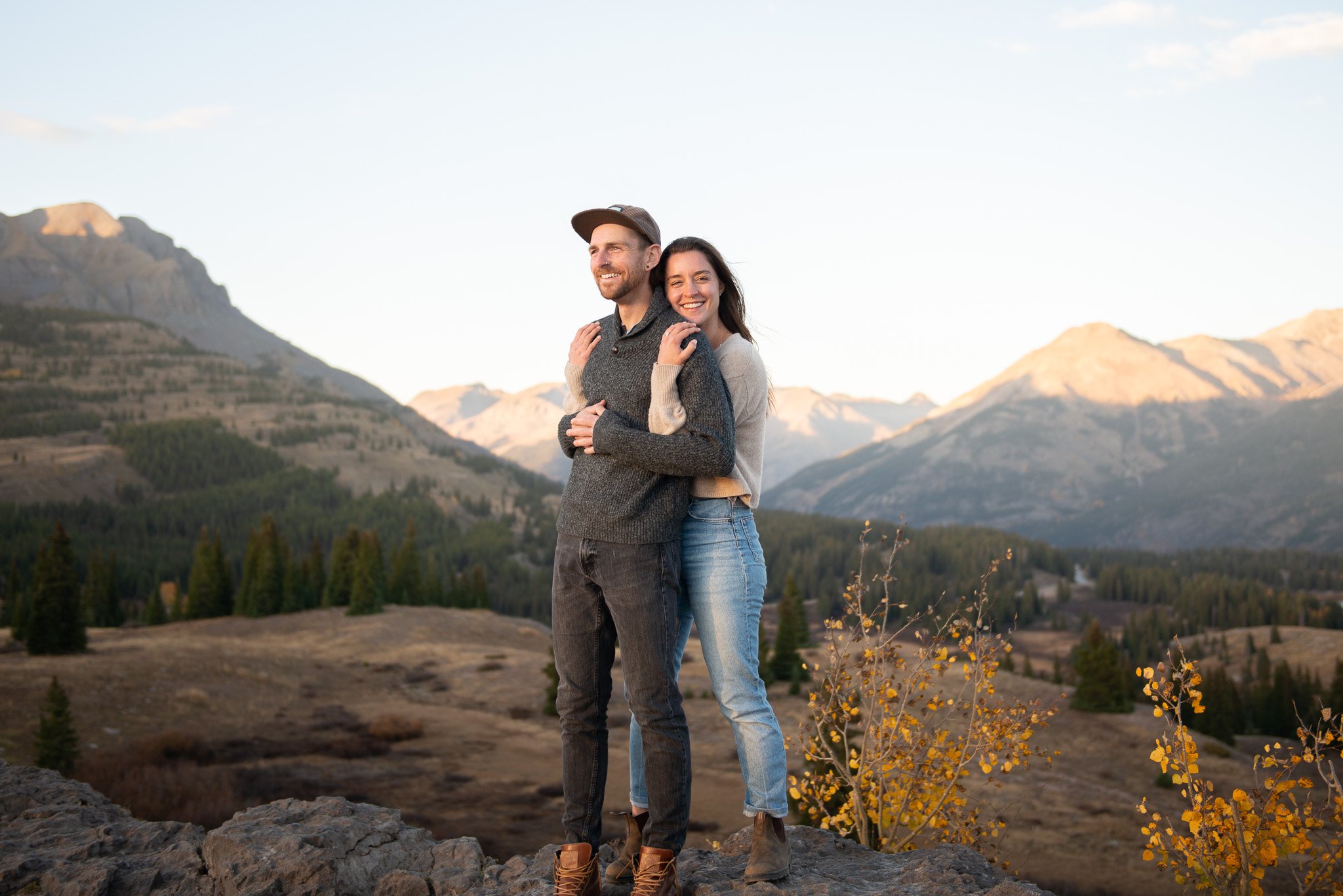 Colorado Engagement Photos on Molas Pass