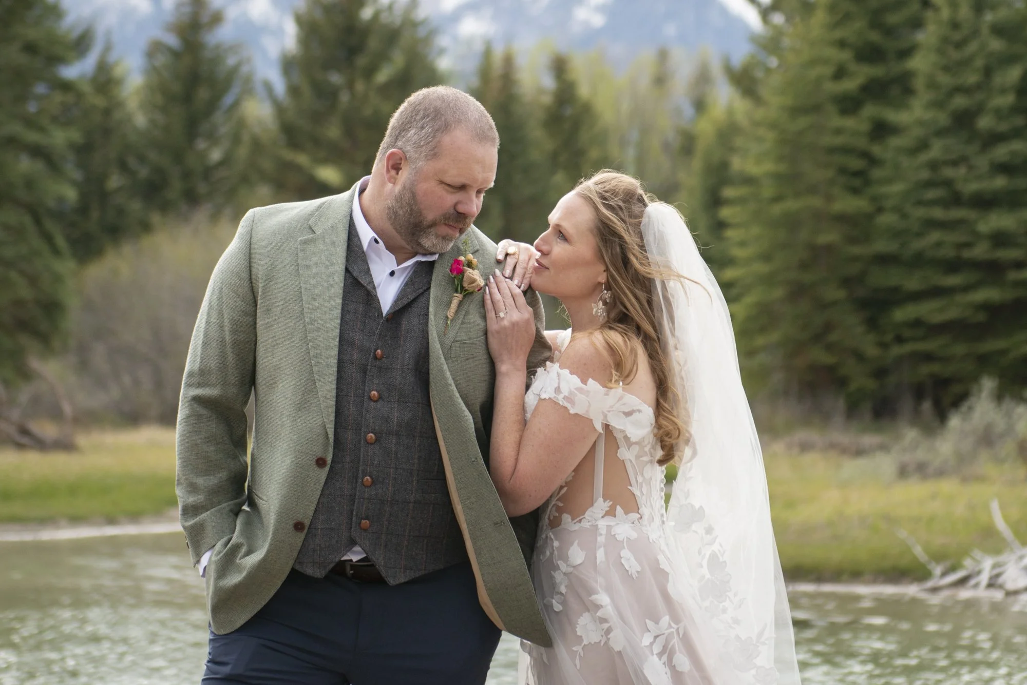 Grand Teton National Park Wedding Photographer Wedding Tree Photos