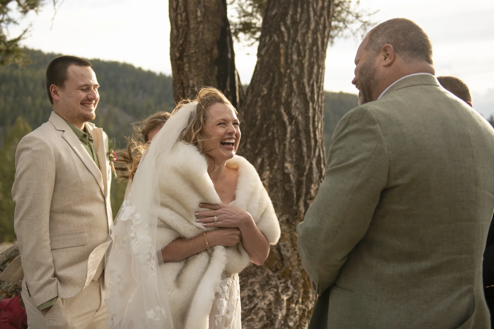 Grand Teton National Park Wedding Photographer Wedding Tree Photos