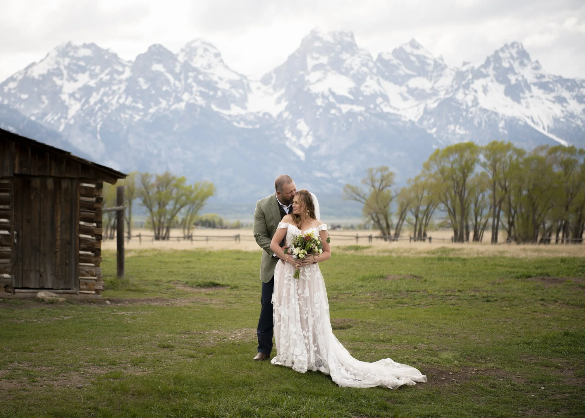 Grand Teton National Park Wedding Photographer Wedding Tree Photos