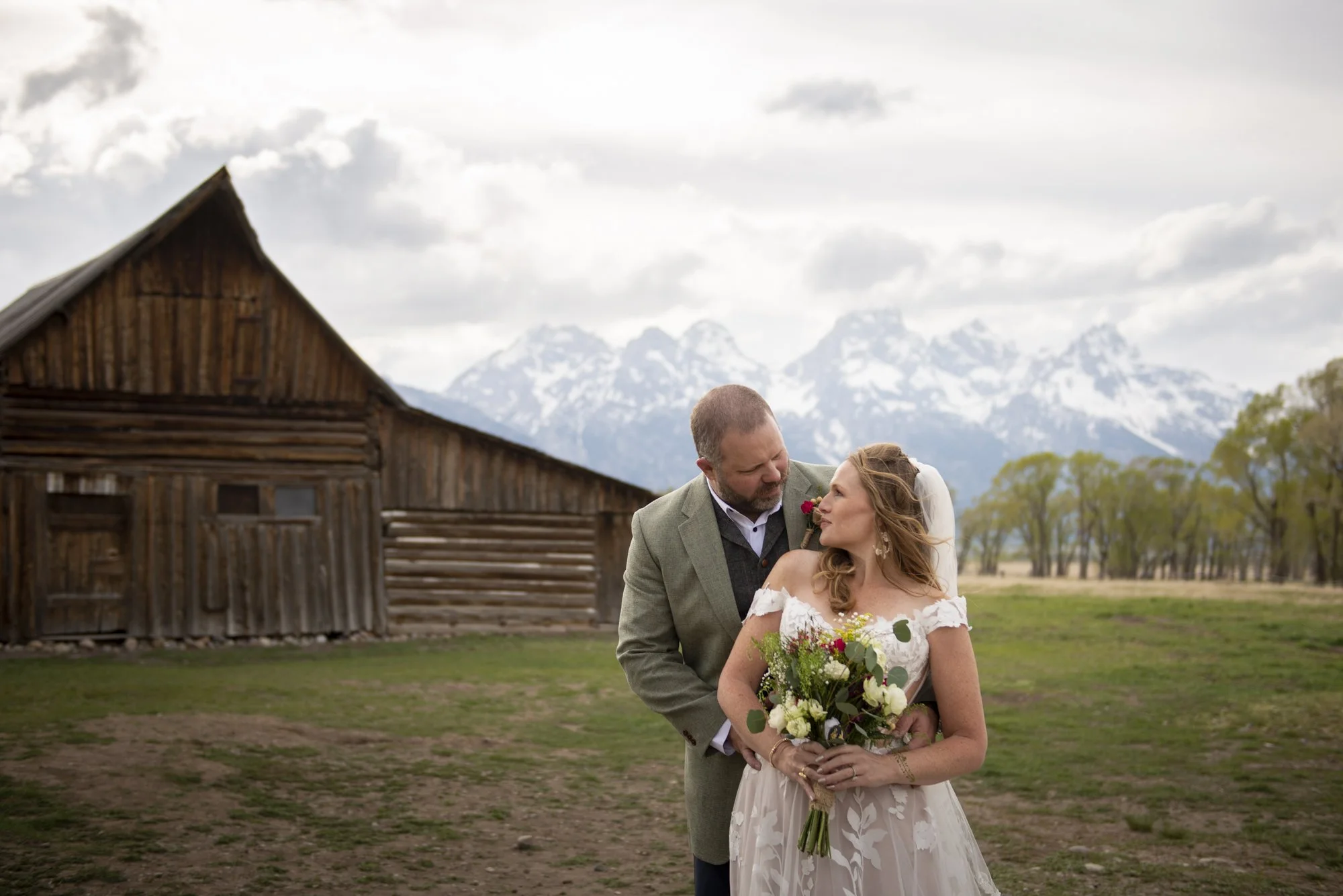 Grand Teton National Park Wedding Photographer Wedding Tree Photos