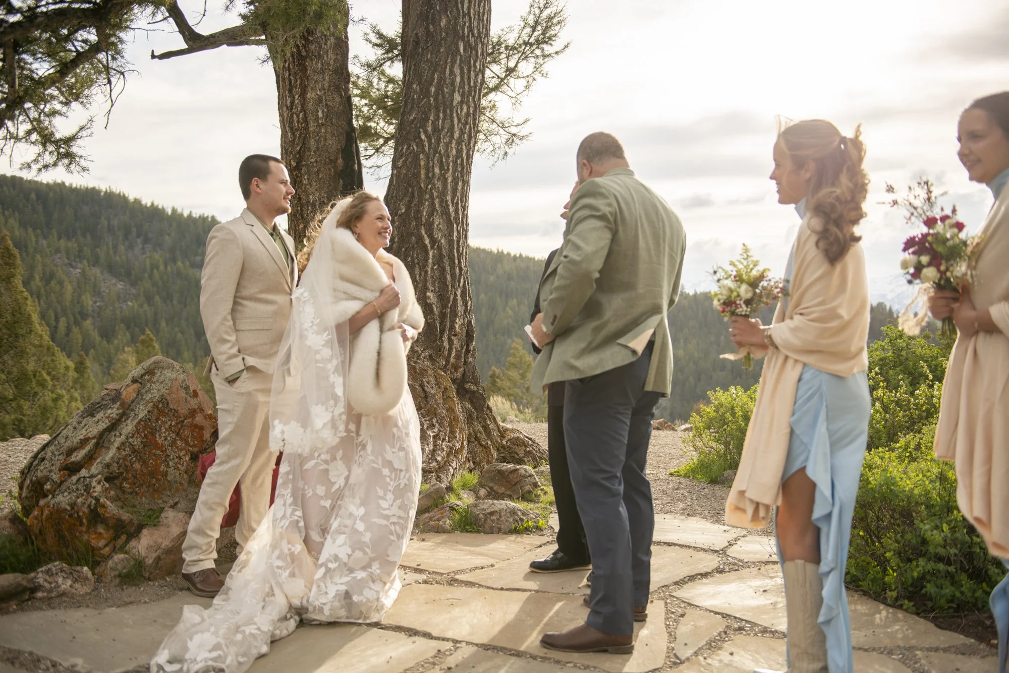 Grand Teton National Park Wedding Photographer Wedding Tree Photos
