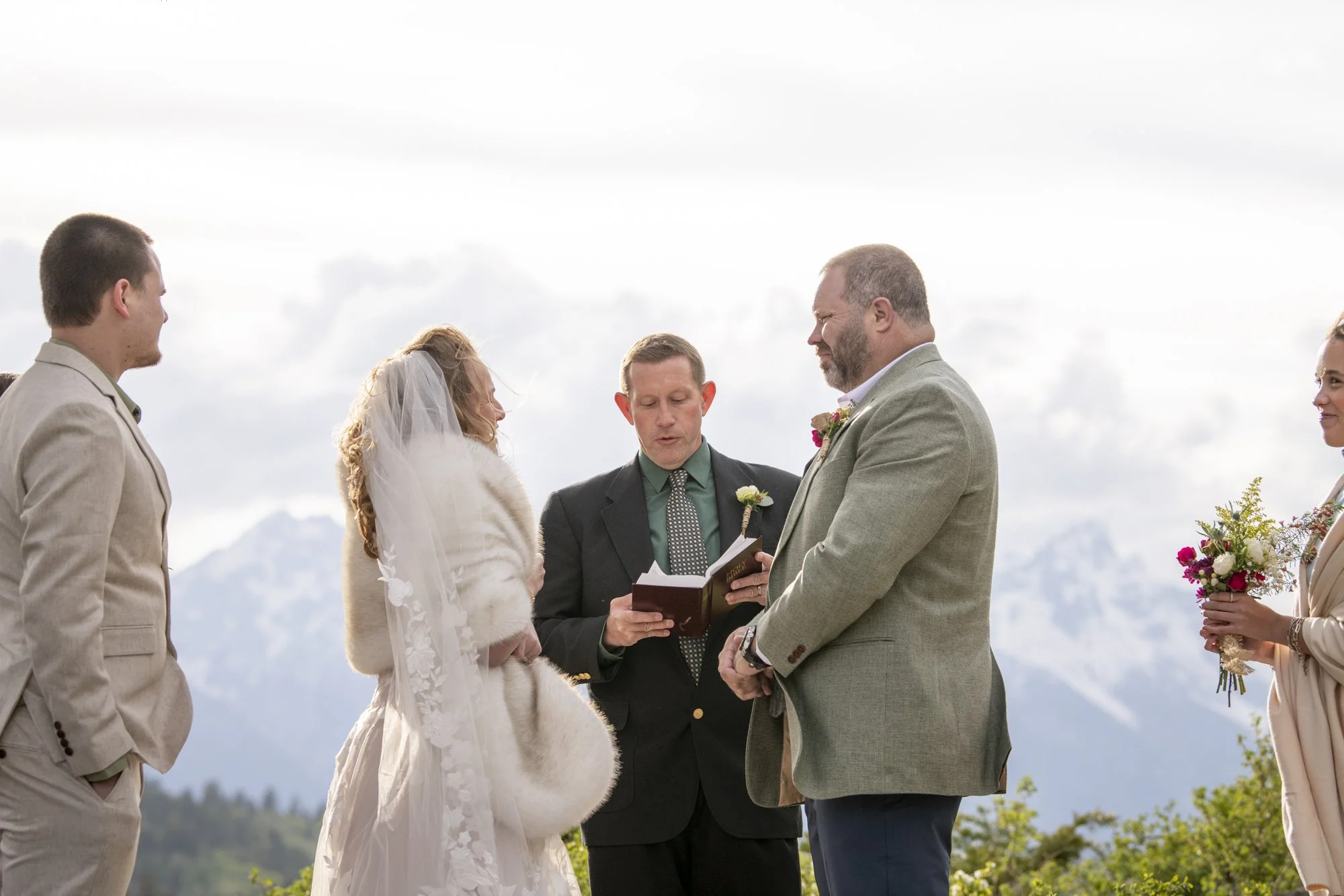 Grand Teton National Park Wedding Photographer Wedding Tree Photos