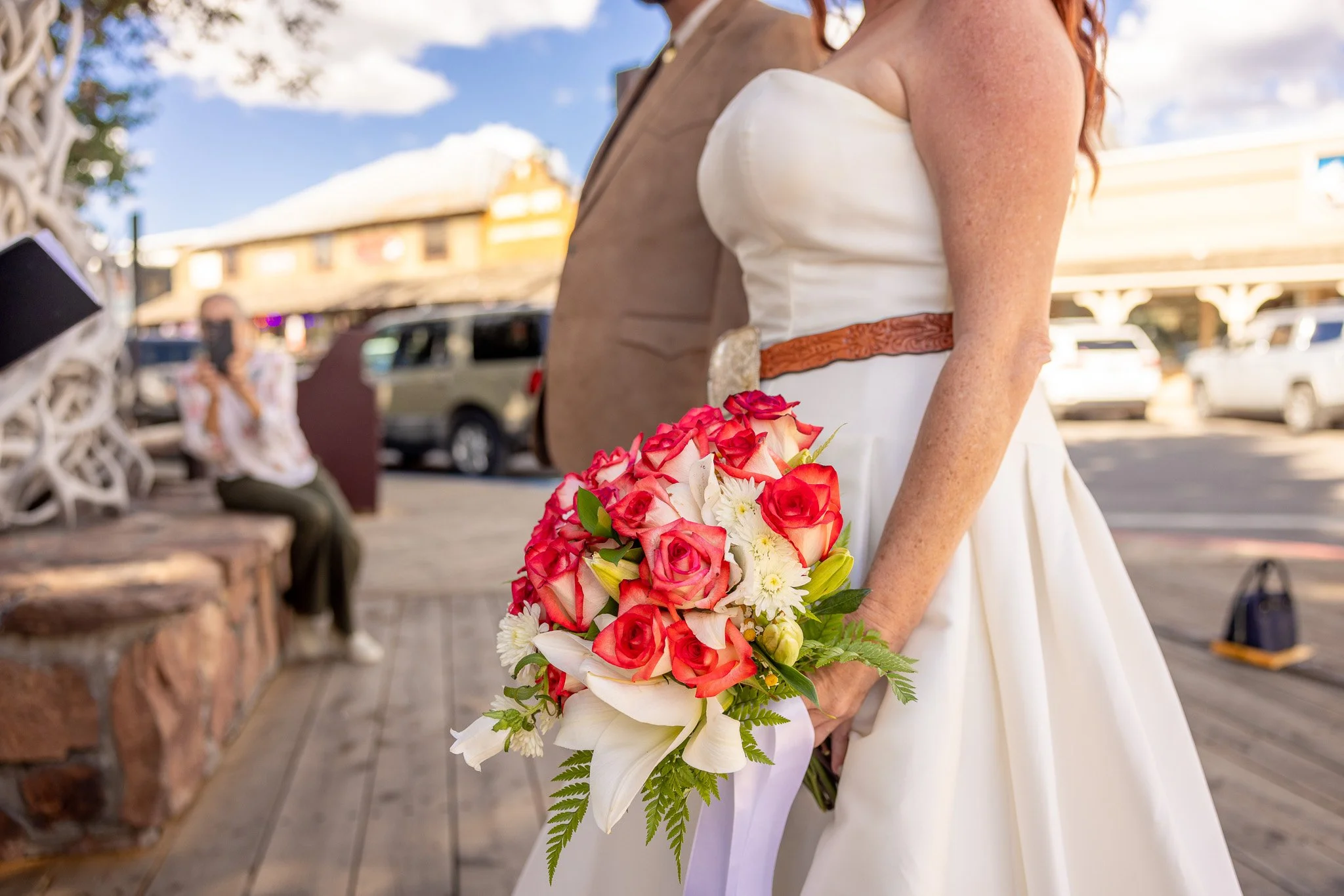 Jackson Wyoming Town Square Wedding