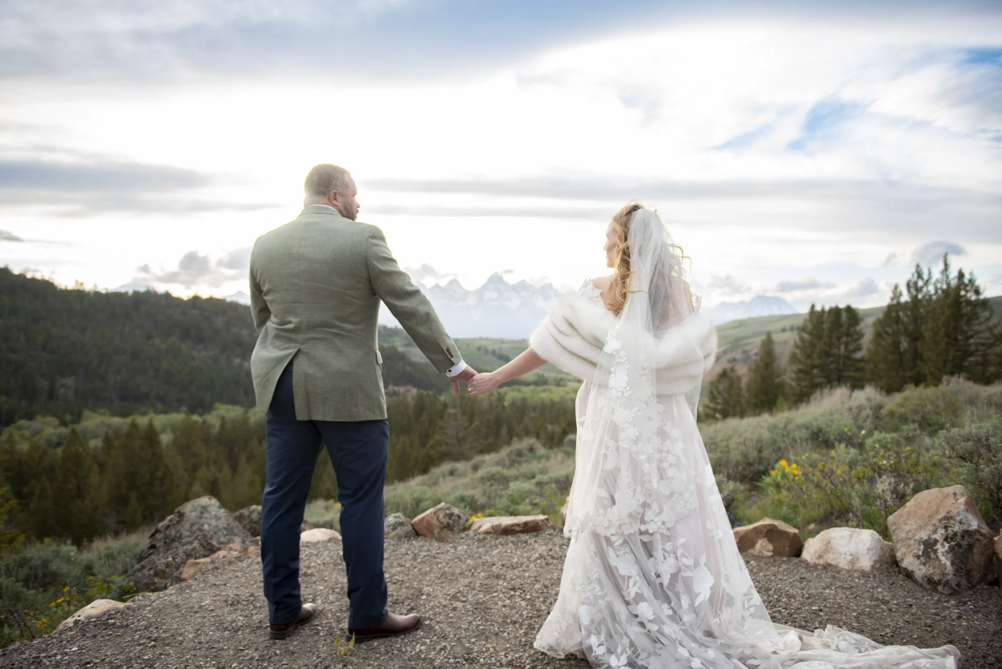 Grand Teton National Park Wedding Photographer Wedding Tree Photos
