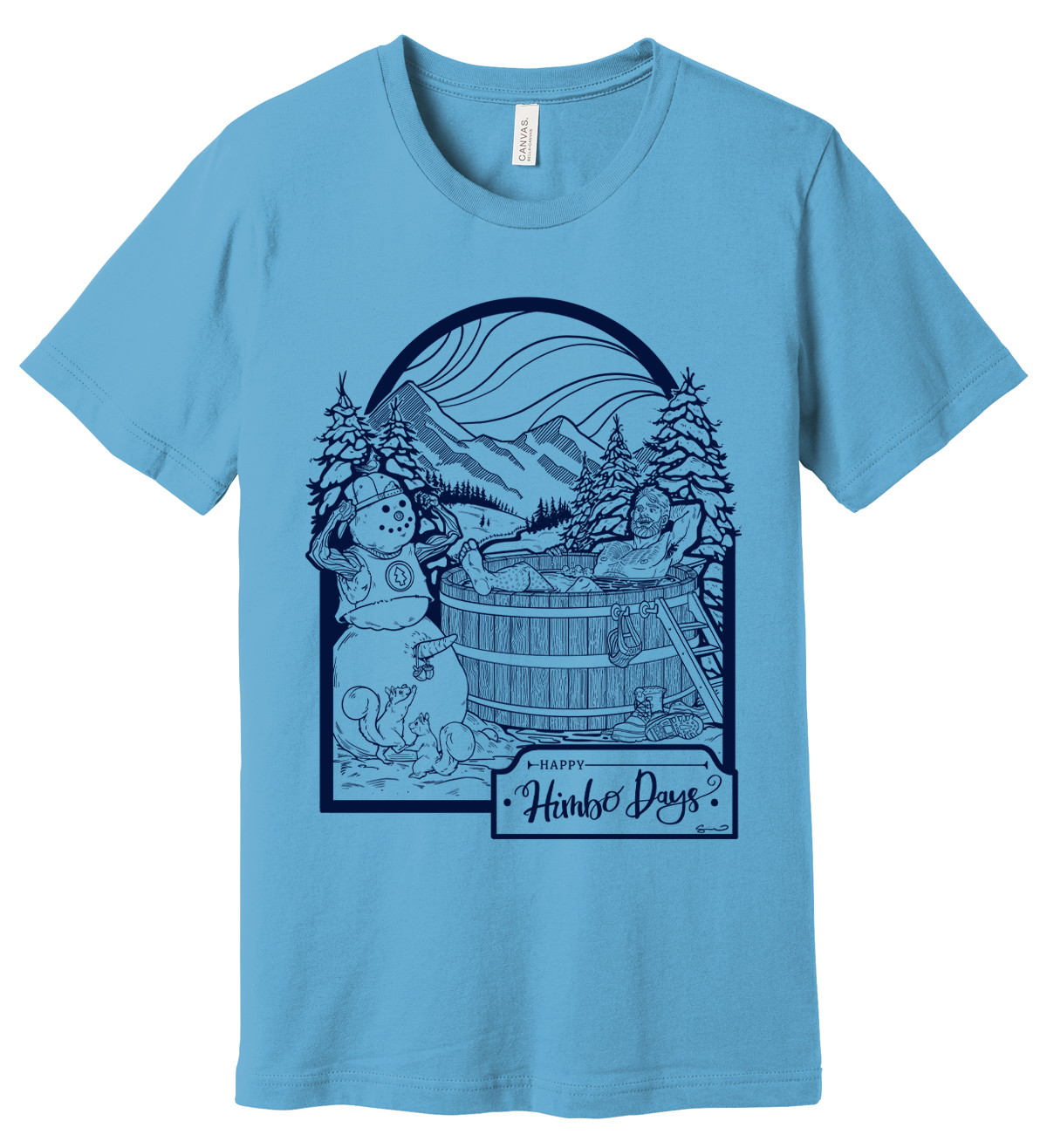 Happy Himbo Days Signature T-shirt thumbnail
