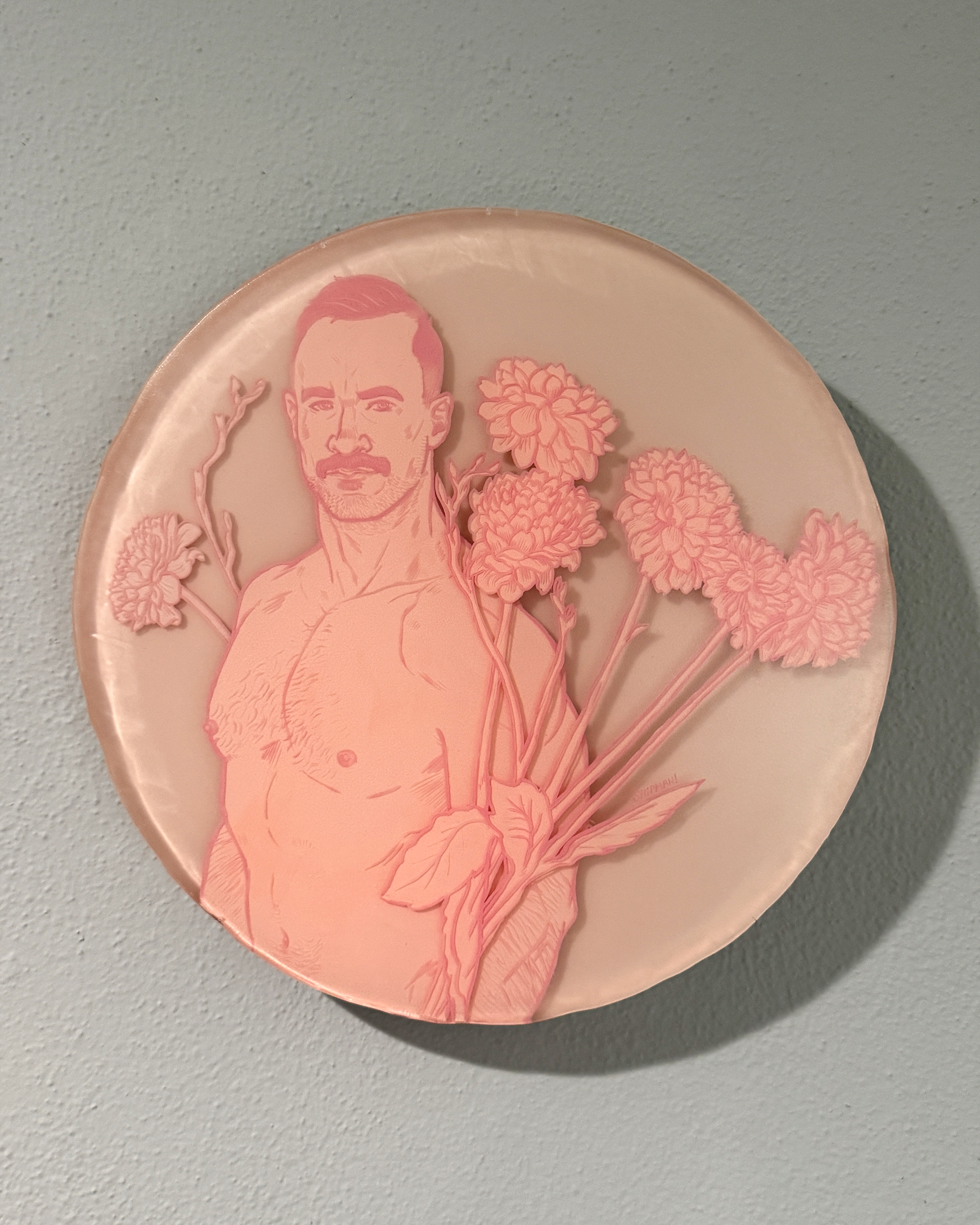 Resin Piece 51 - “Bloom in Pink”