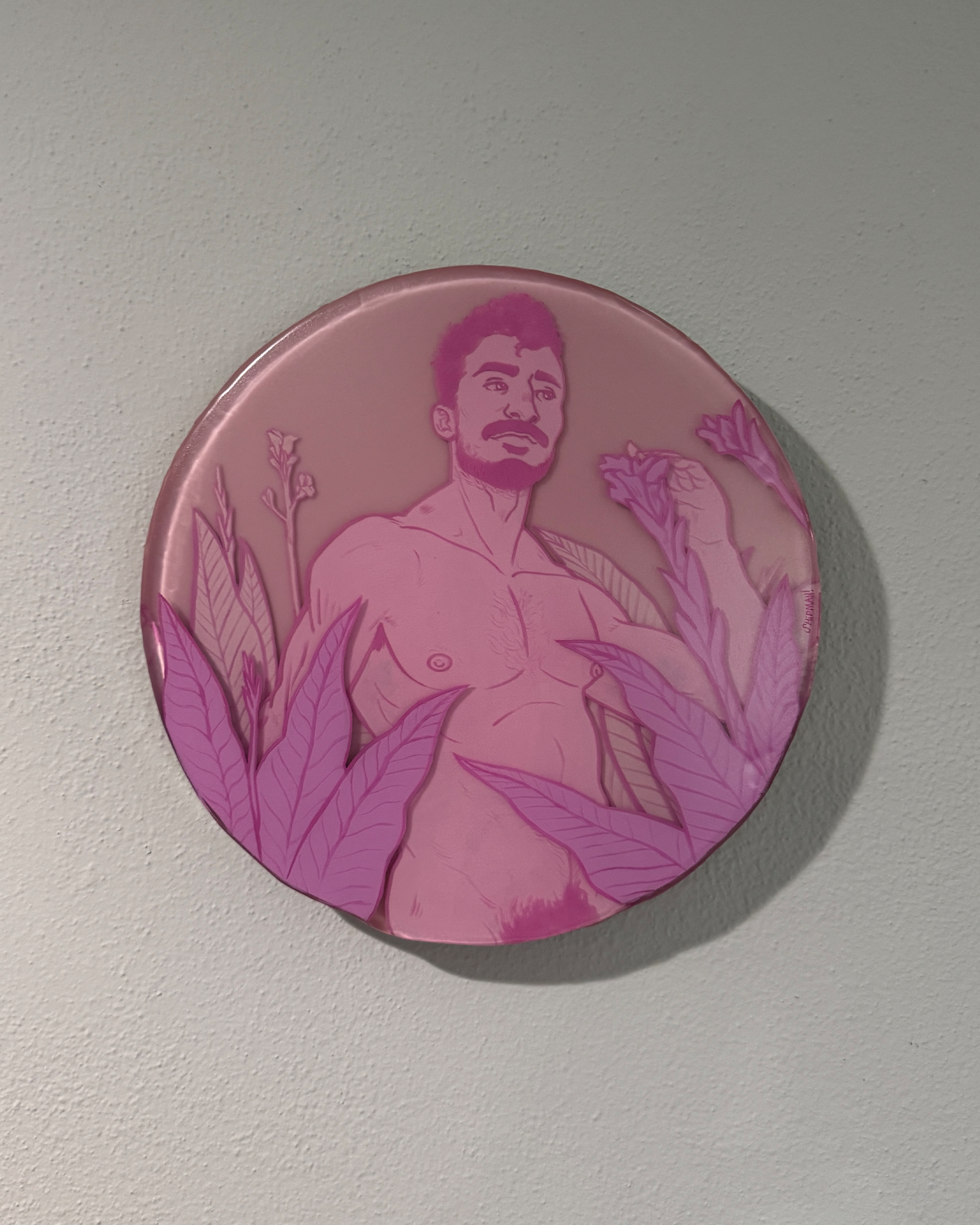Resin Piece 58 - “Bloom in Mauve”