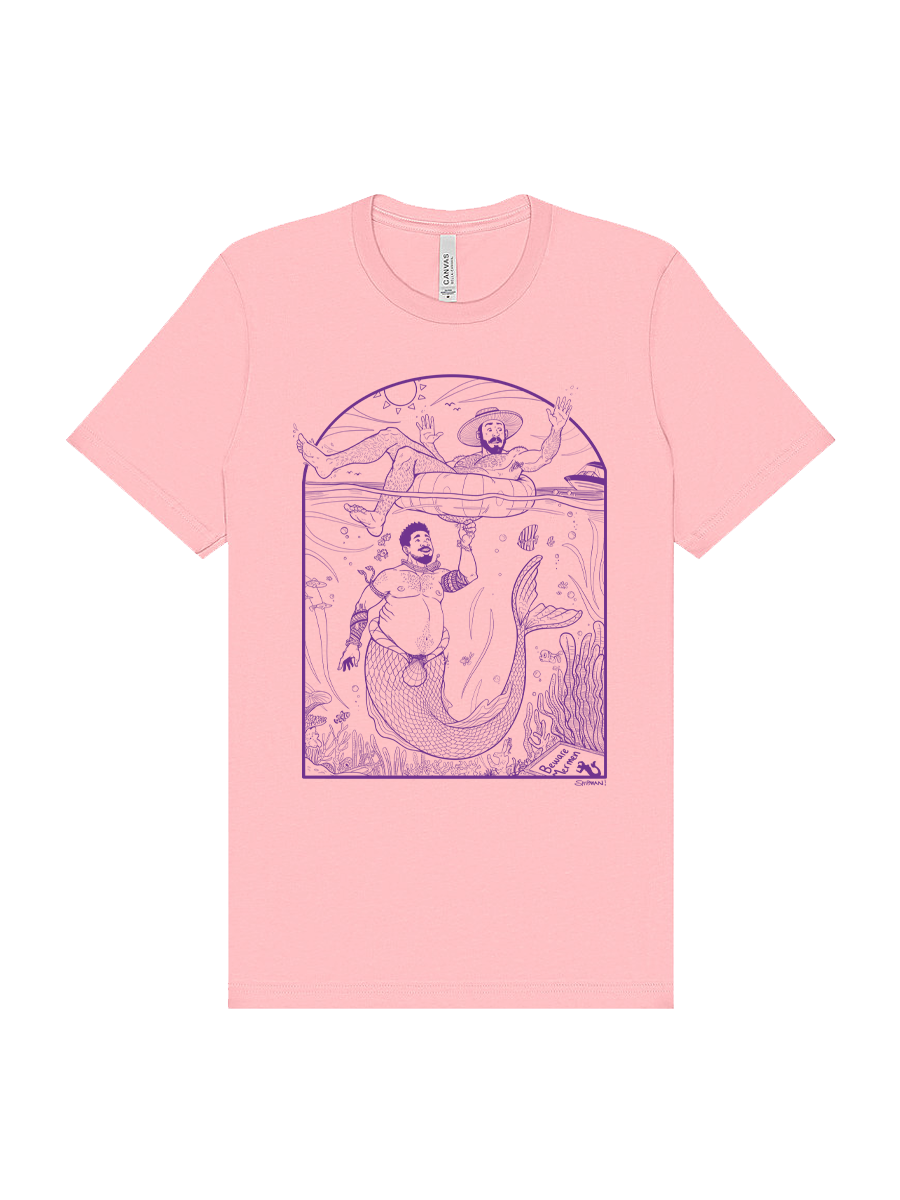 Merman Bites Signature T-shirt thumbnail