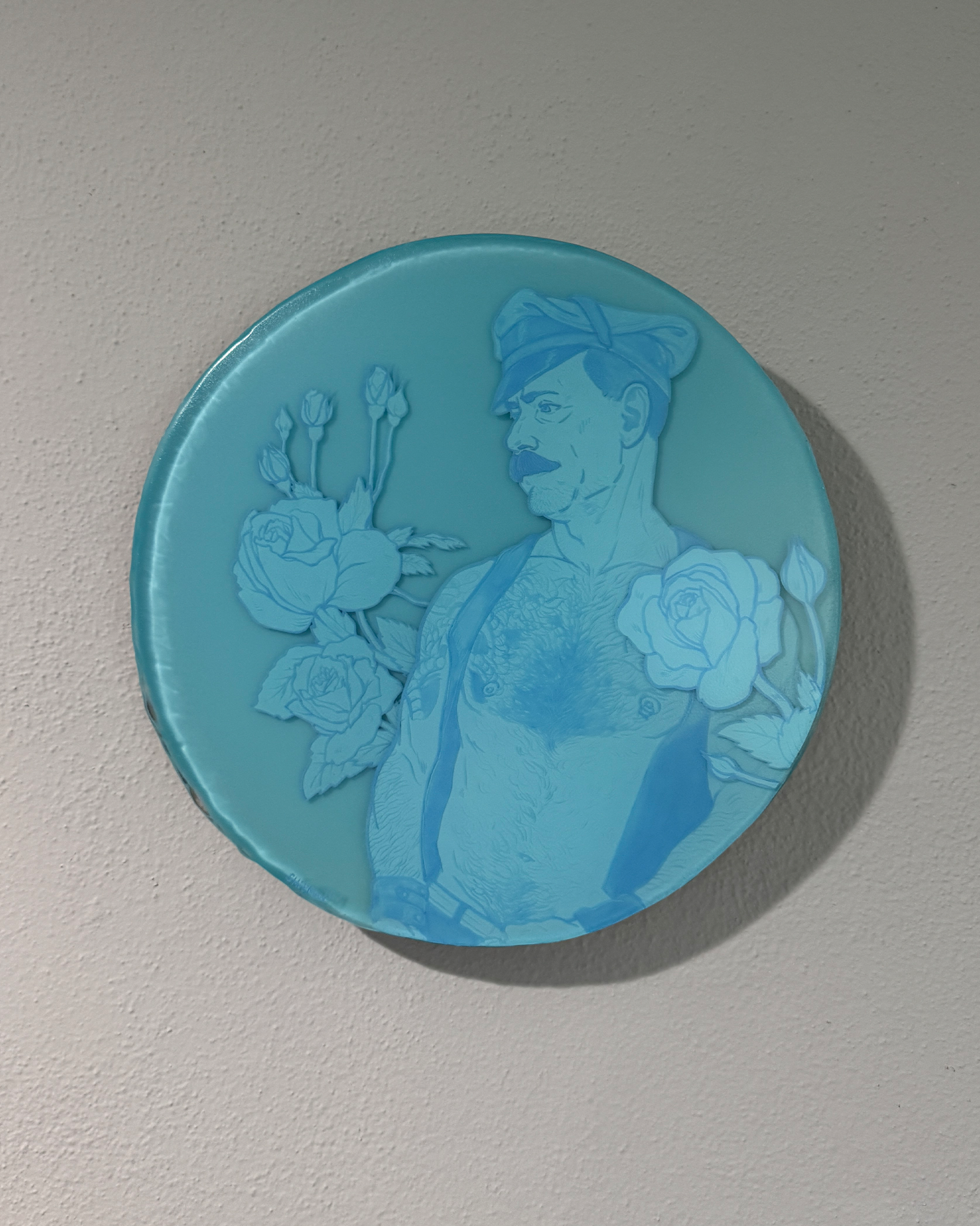 Resin Piece 54 - “Bloom in Blue”