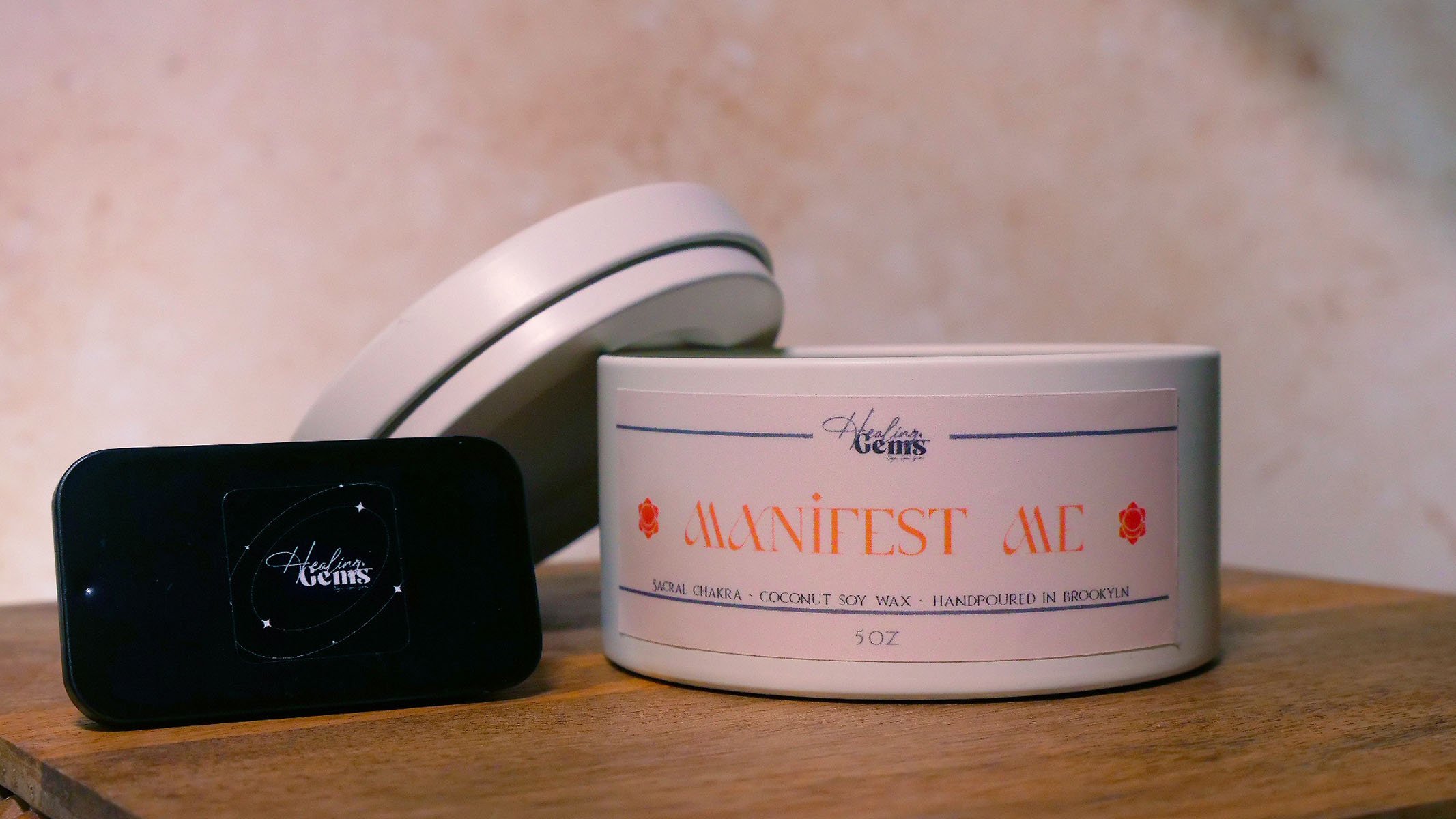 Manifest Me - Reiki Infused Sacral Chakra Candle