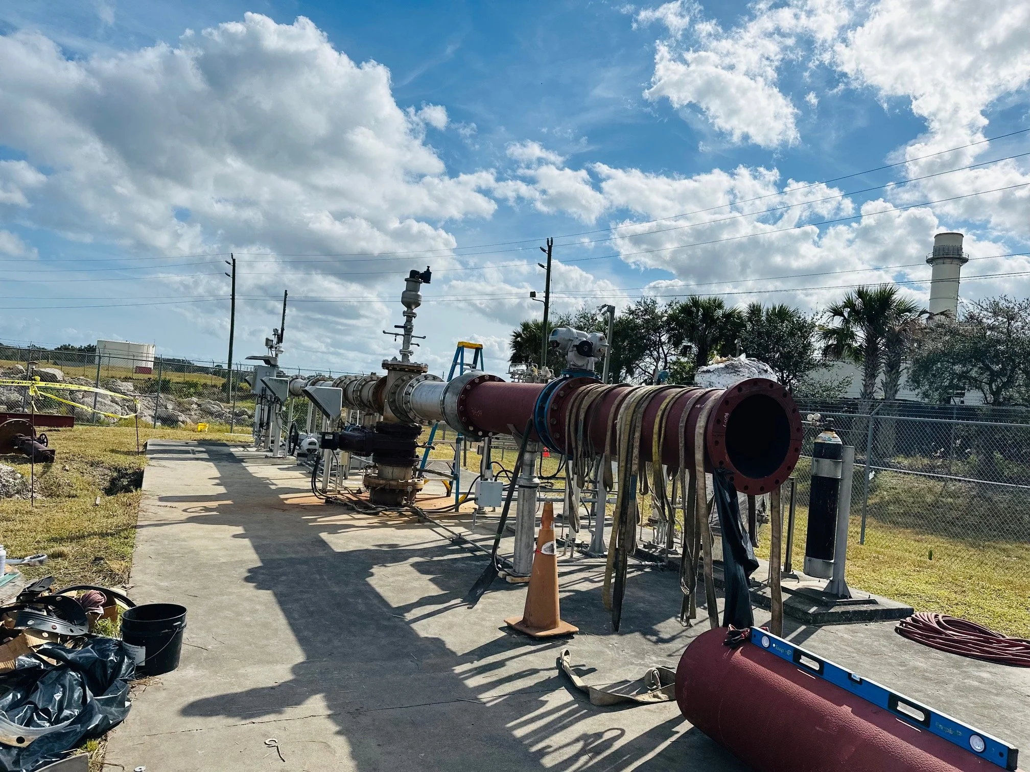 Crews focused on first-floor interior framing