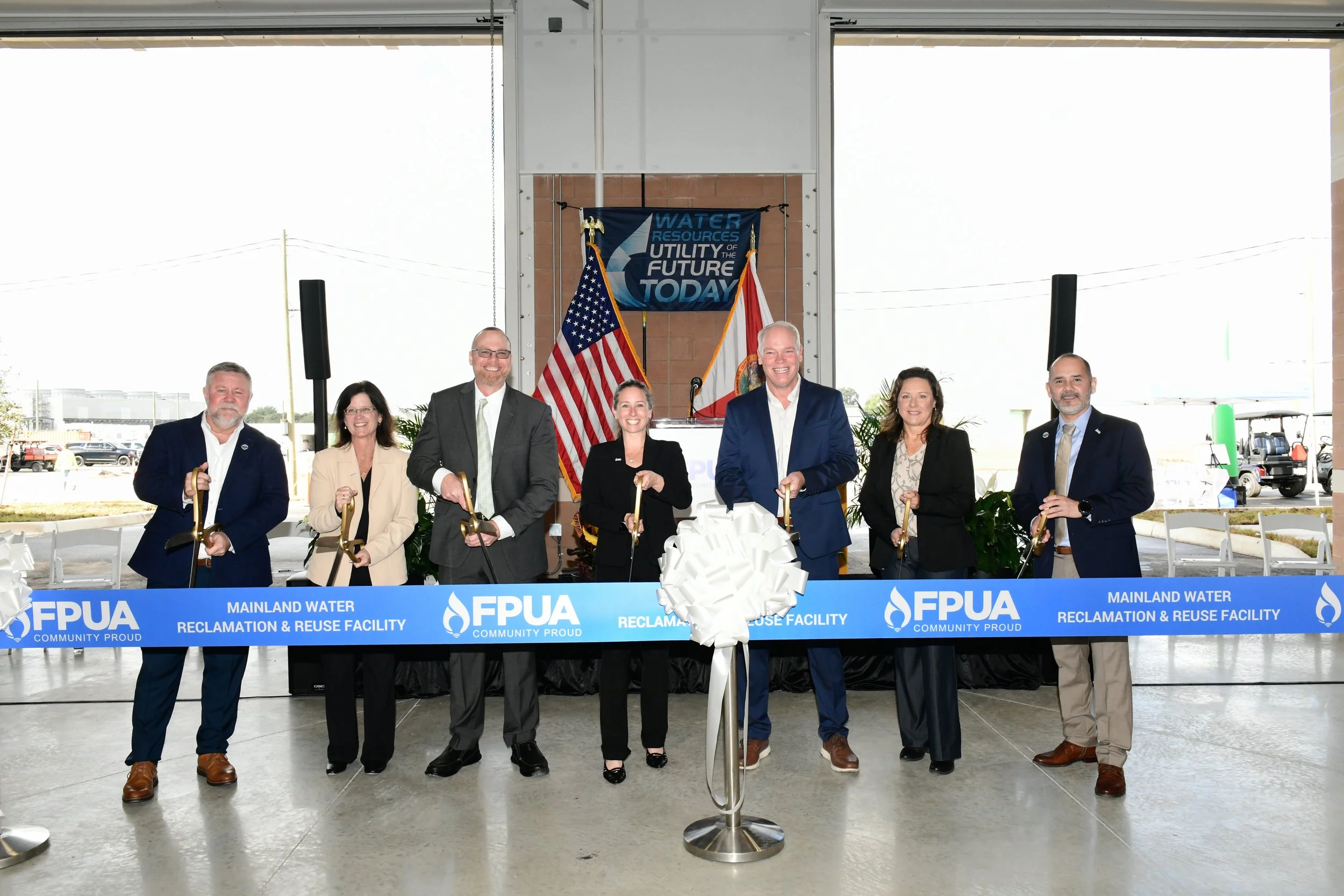 FPUA Hosts Ribbon-Cutting for Mainland WRF