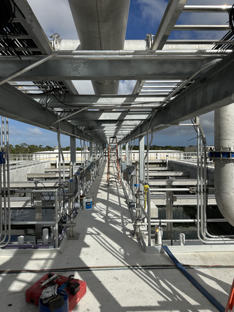Work beginning on the Moore’s Creek Booster Pump Station