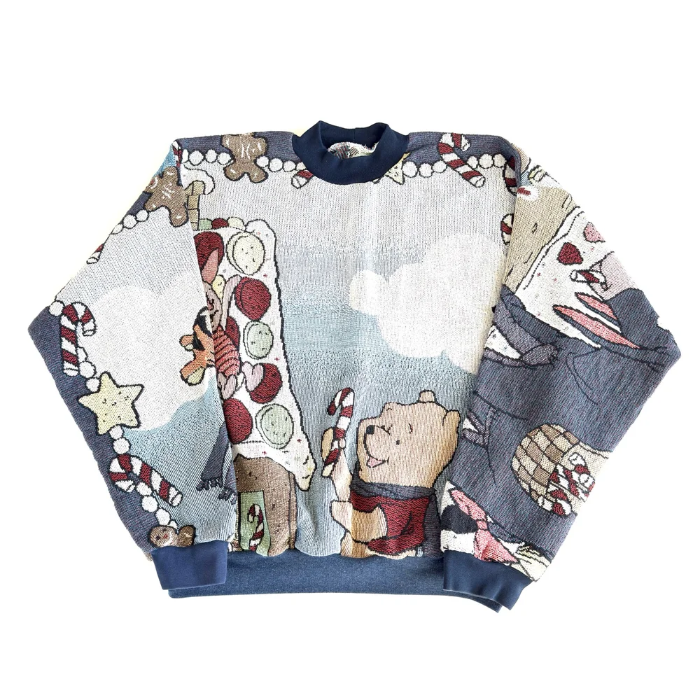 Pooh Sweater (XXL) — stitched by kaylee