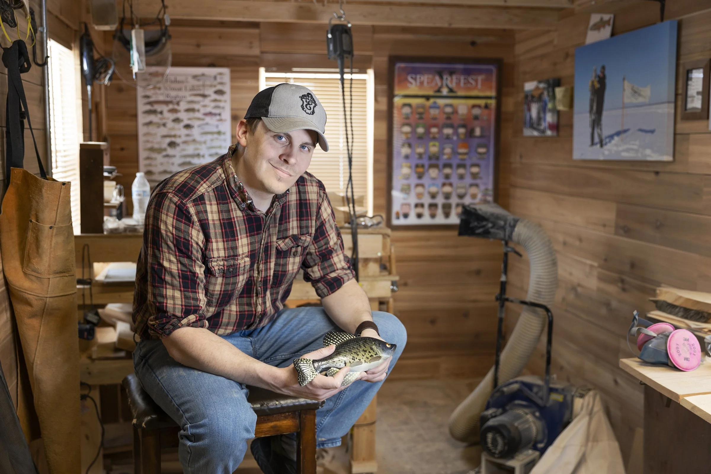 Ep 178: Spearing in Wisconsin and Decoy Carving, with Ryan Ebert