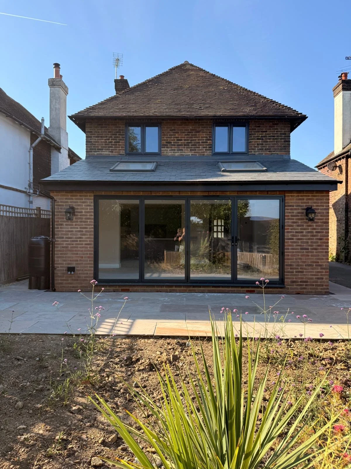 Rear Kitchen Extension, Adding A Downstairs Washroom And Adding A New Wet Room Bathroom Upstairs