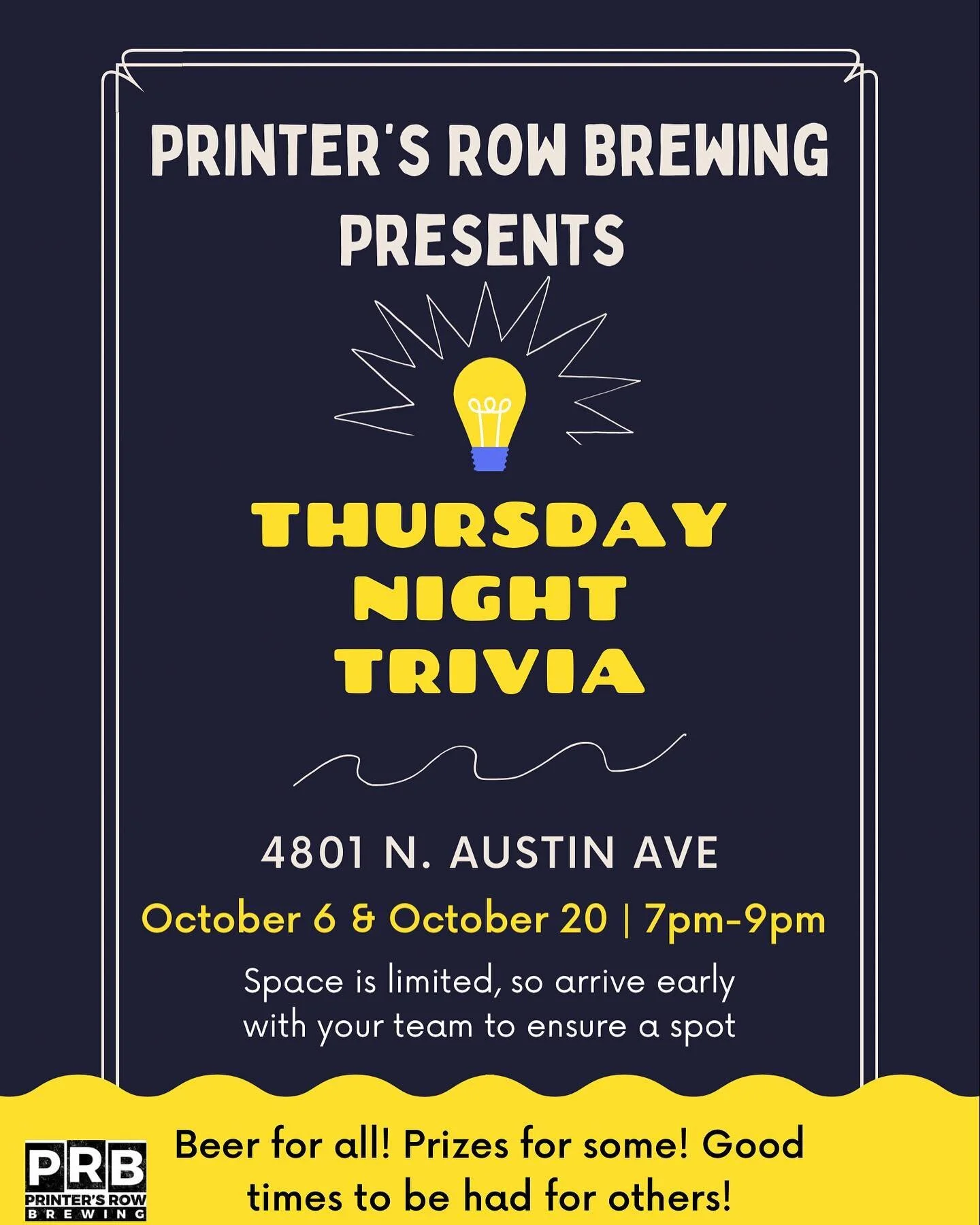 Printers Row Brewing