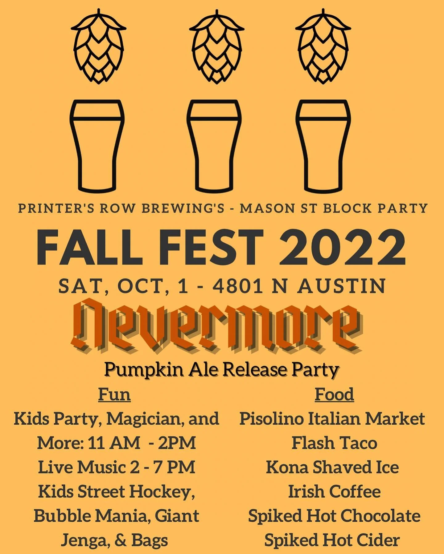 Printers Row Brewing