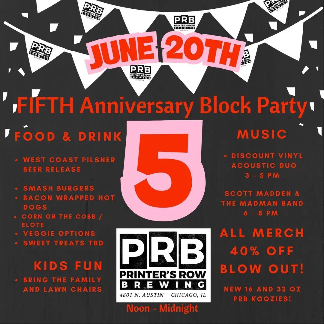 5 Year Anniversary