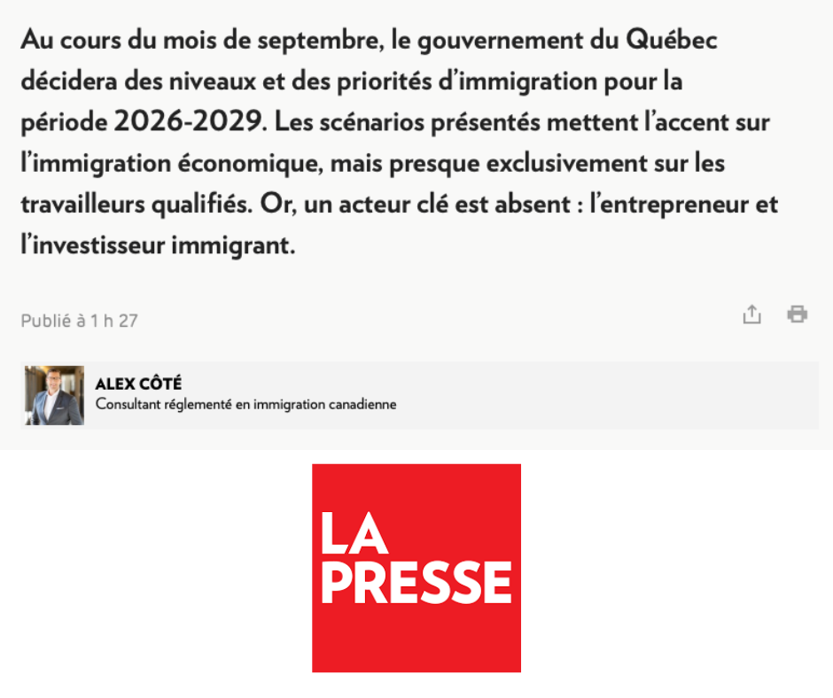 Immigration d’affaires : un levier sous-estimé pour l’économie du Québec