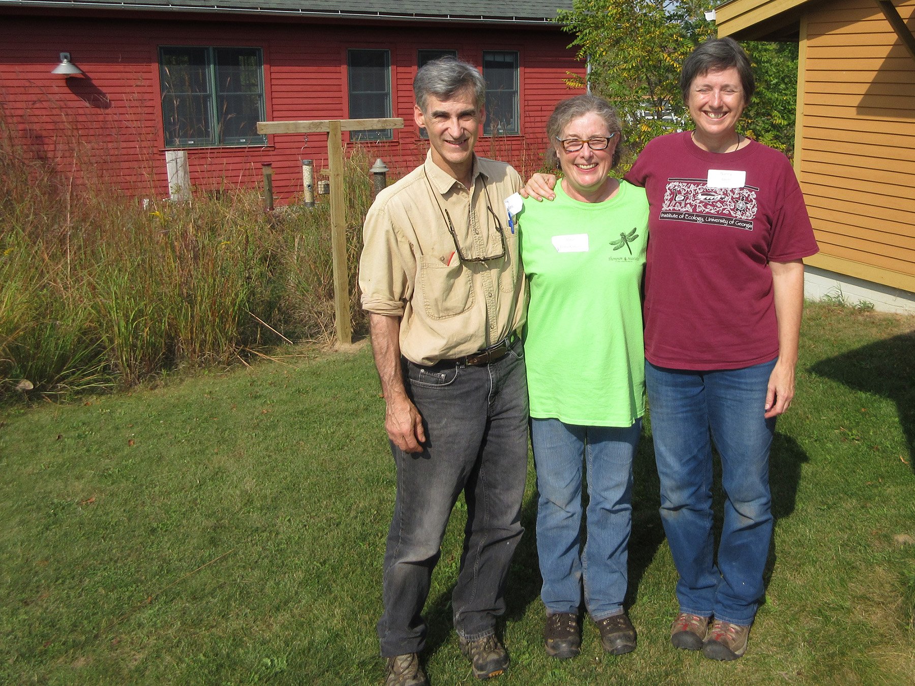 With Alice Thompson, Wetlands Workshop
