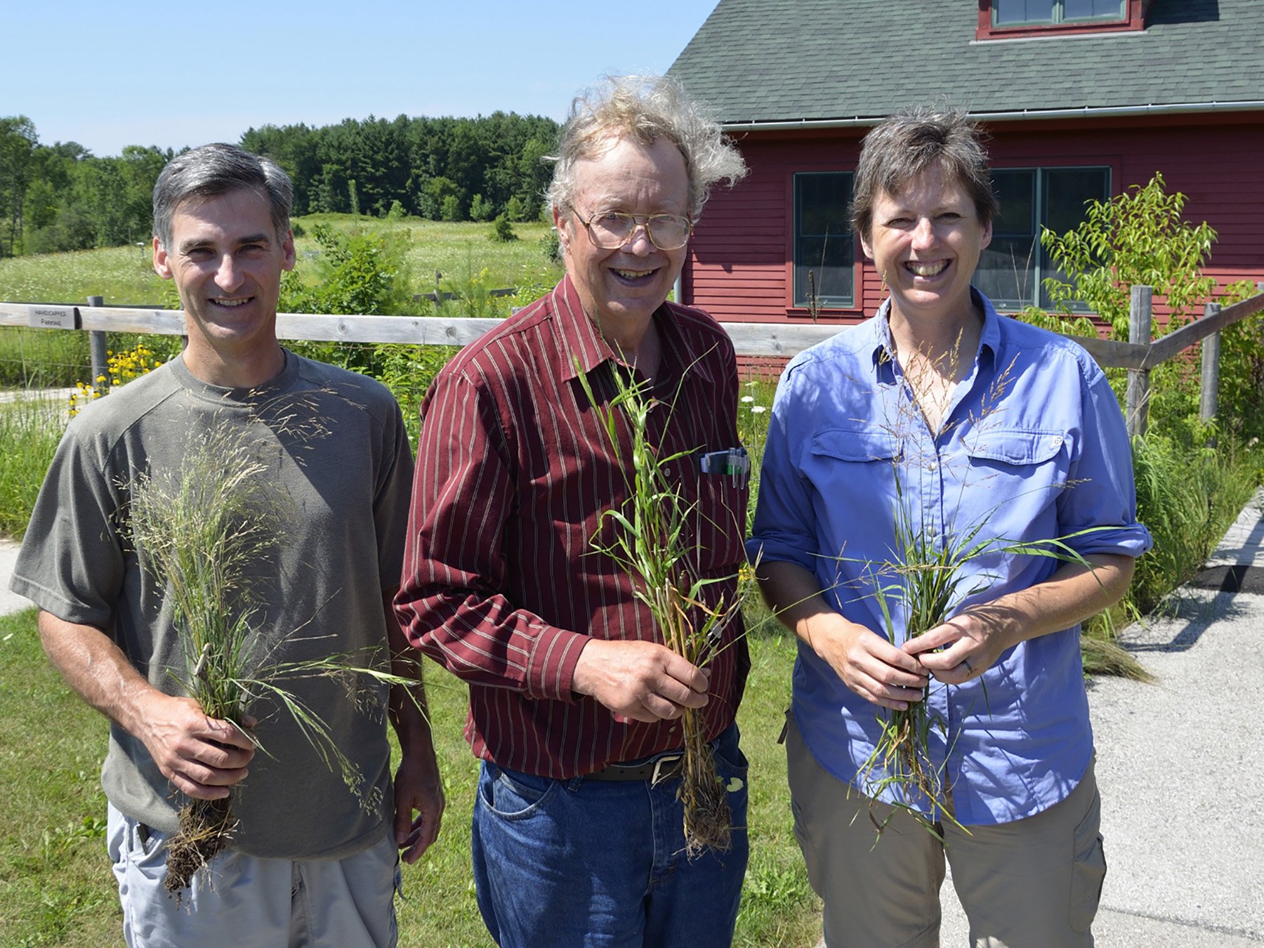 With Bob Freckmann, Grasses Workshop