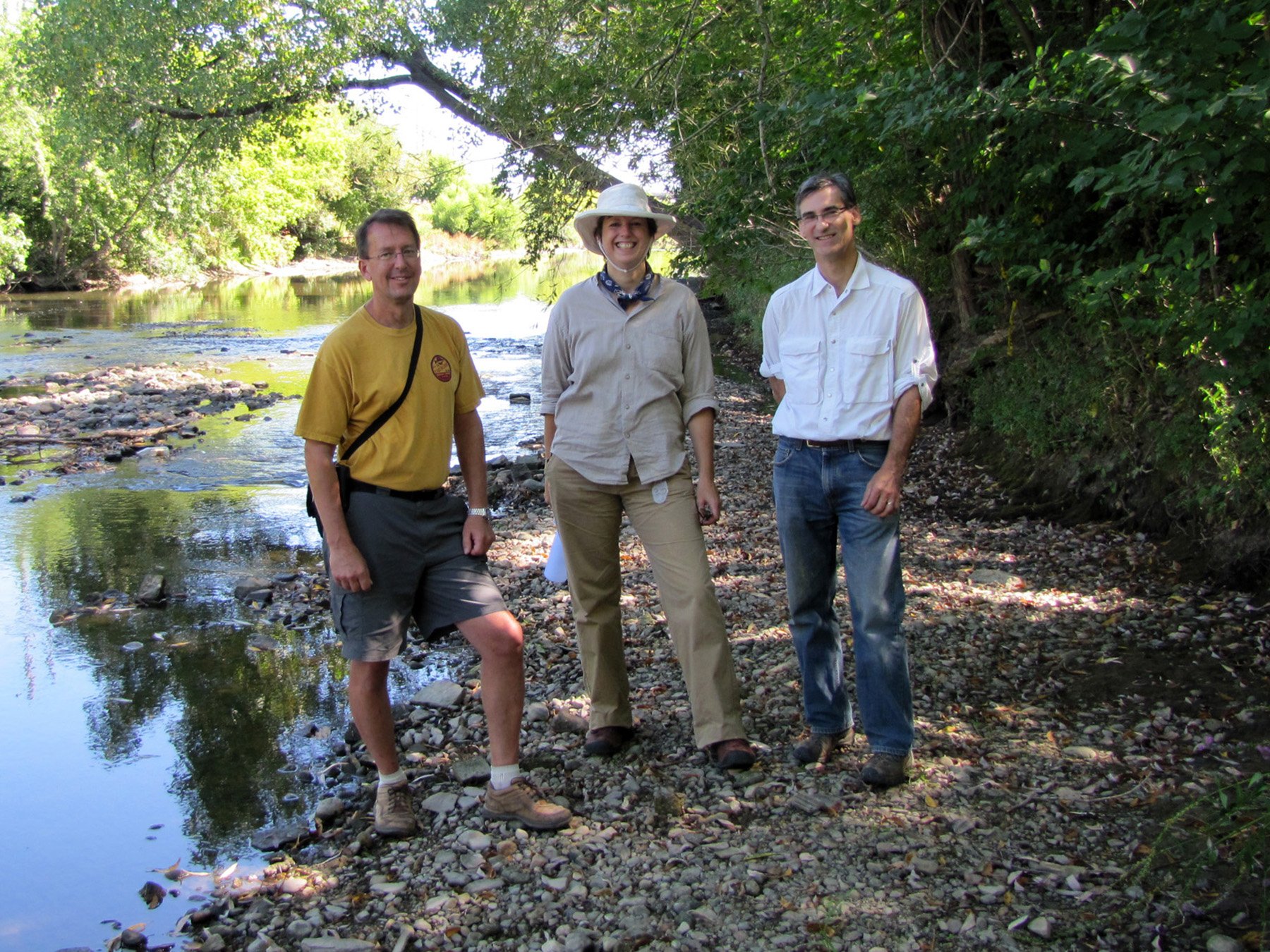 Along our Menomonee River (photo courtesy Susan B)