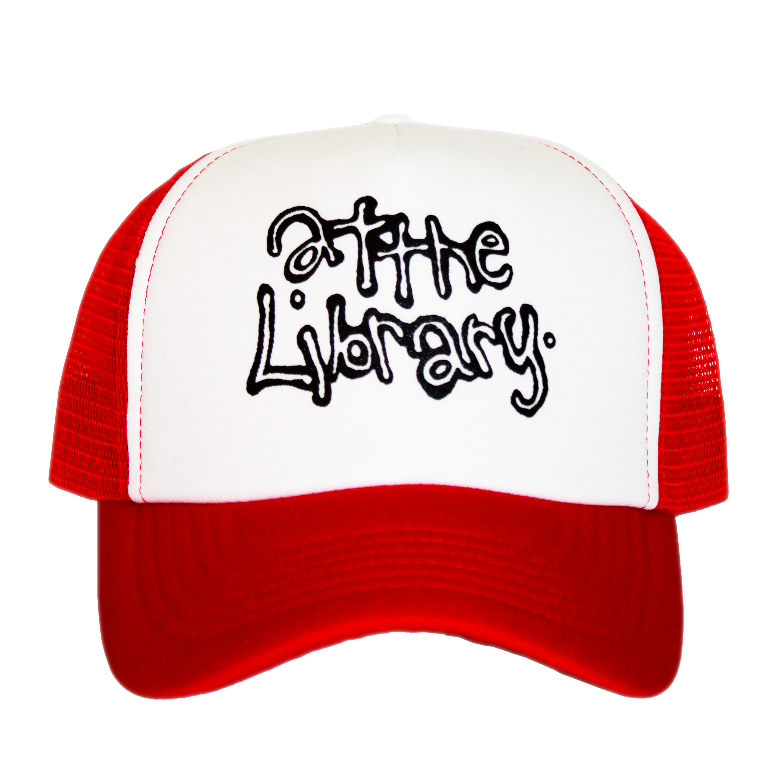 Red Screen Printed Trucker.png
