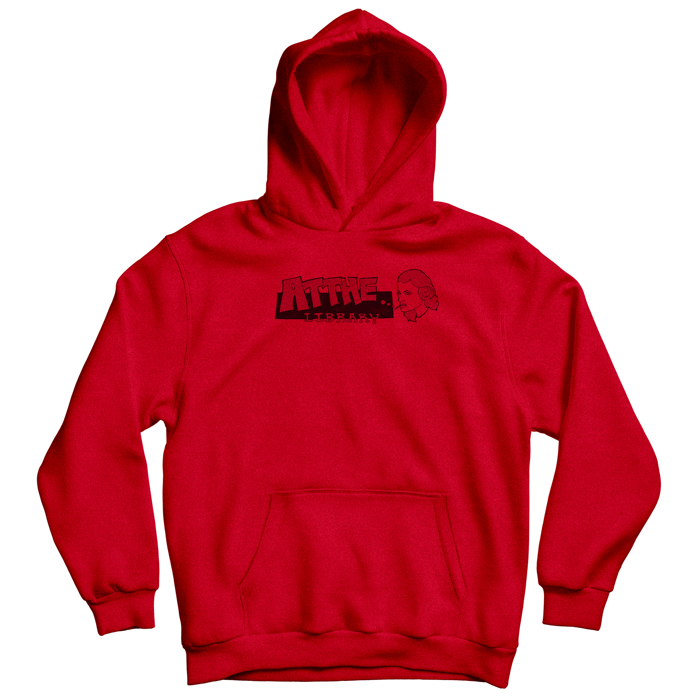 Red Smoking Lady Hoodie.png