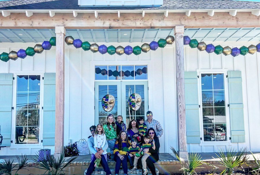 Happy Mardi Gras from our krewe to yours! ☀️ 💛💜💚