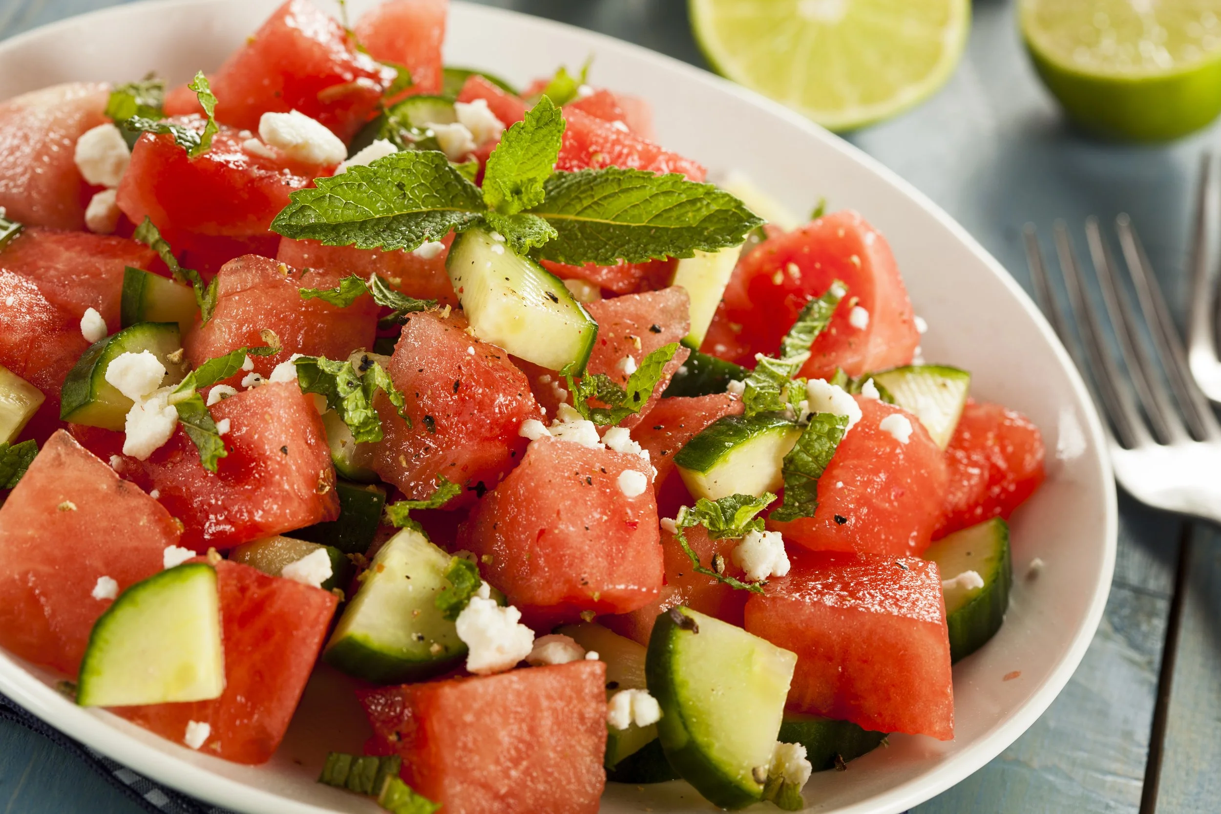 Summer Splash Watermelon Salad