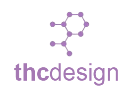 THC Design logo representing a Los Angeles cannabis company and Groove Approved corporate event client.