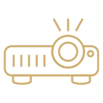 Screen projection setup