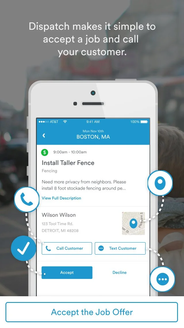 Screenshot of step 2 of a mobile walkthrough