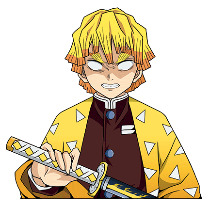 Zenitsu Motion Sticker