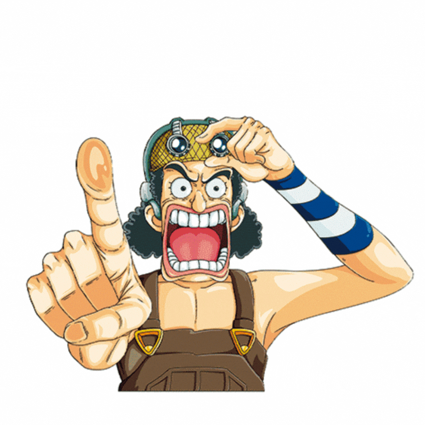 Usopp Motion Sticker