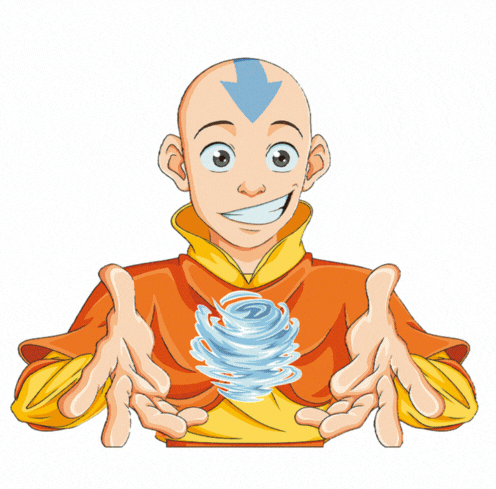 Aang Motion Sticker