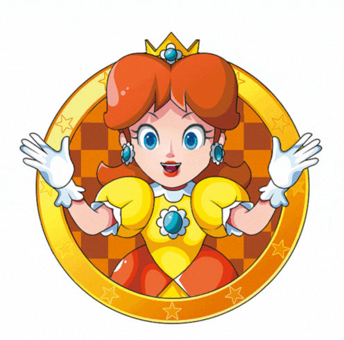 Mario Princesses Motion Sticker