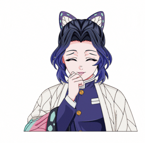 Shinobu Infinity Castle Motion Sticker